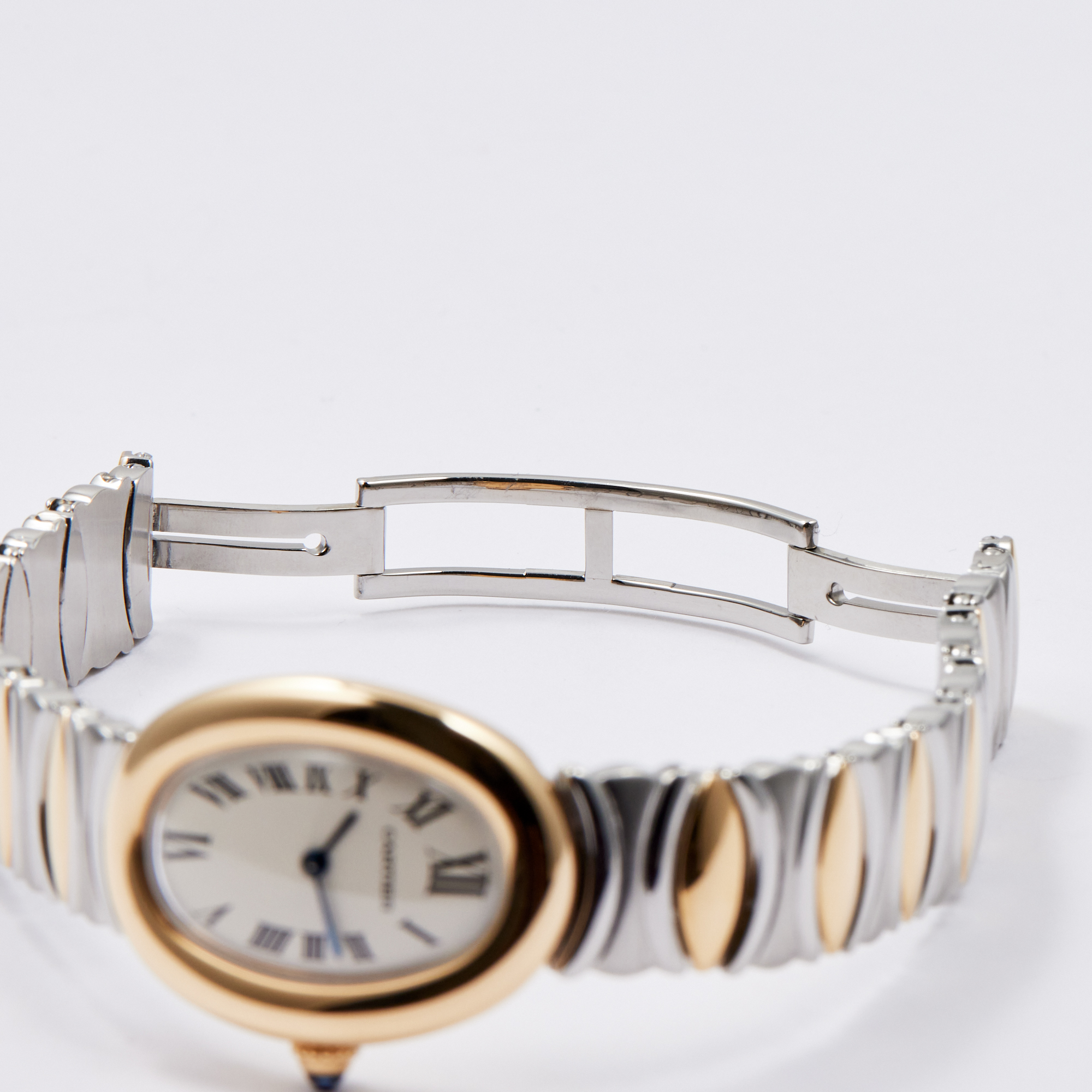 Baignoire de Cartier Yellow Gold & Steel White Dial 22mm Product Image 8