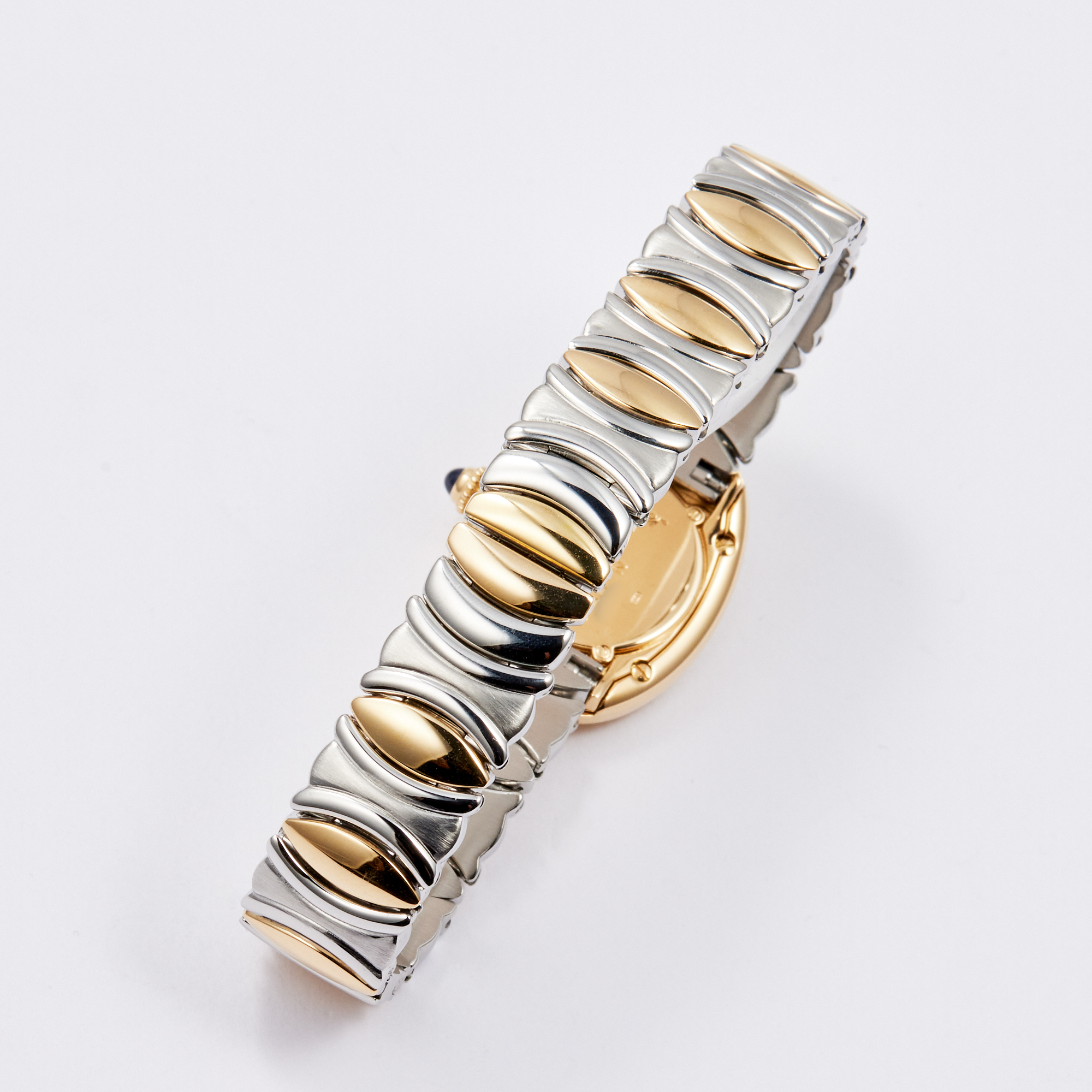 Baignoire de Cartier Yellow Gold & Steel White Dial 22mm Product Image 9