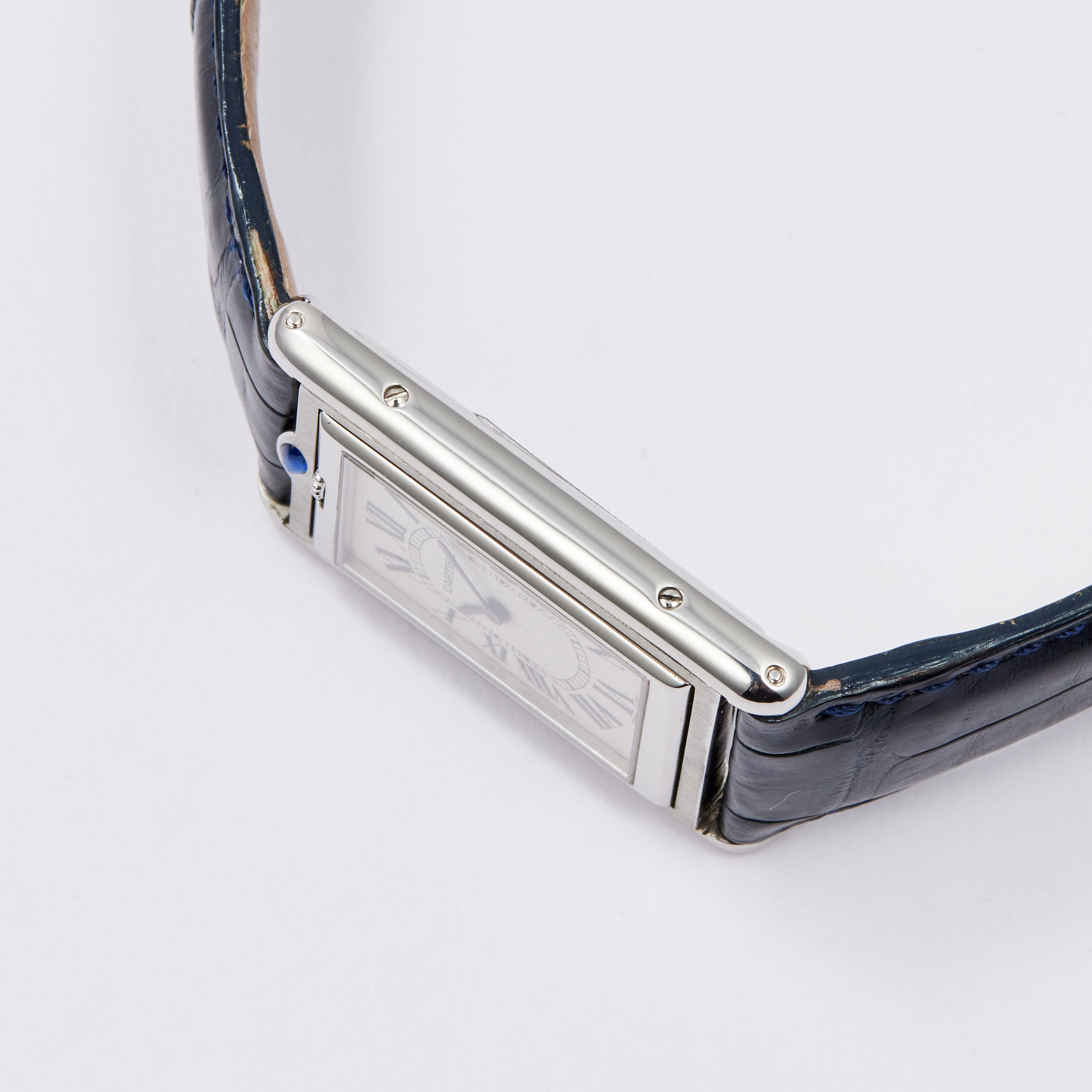 Tank Basculante Steel White Dial 26mm Product Image 2