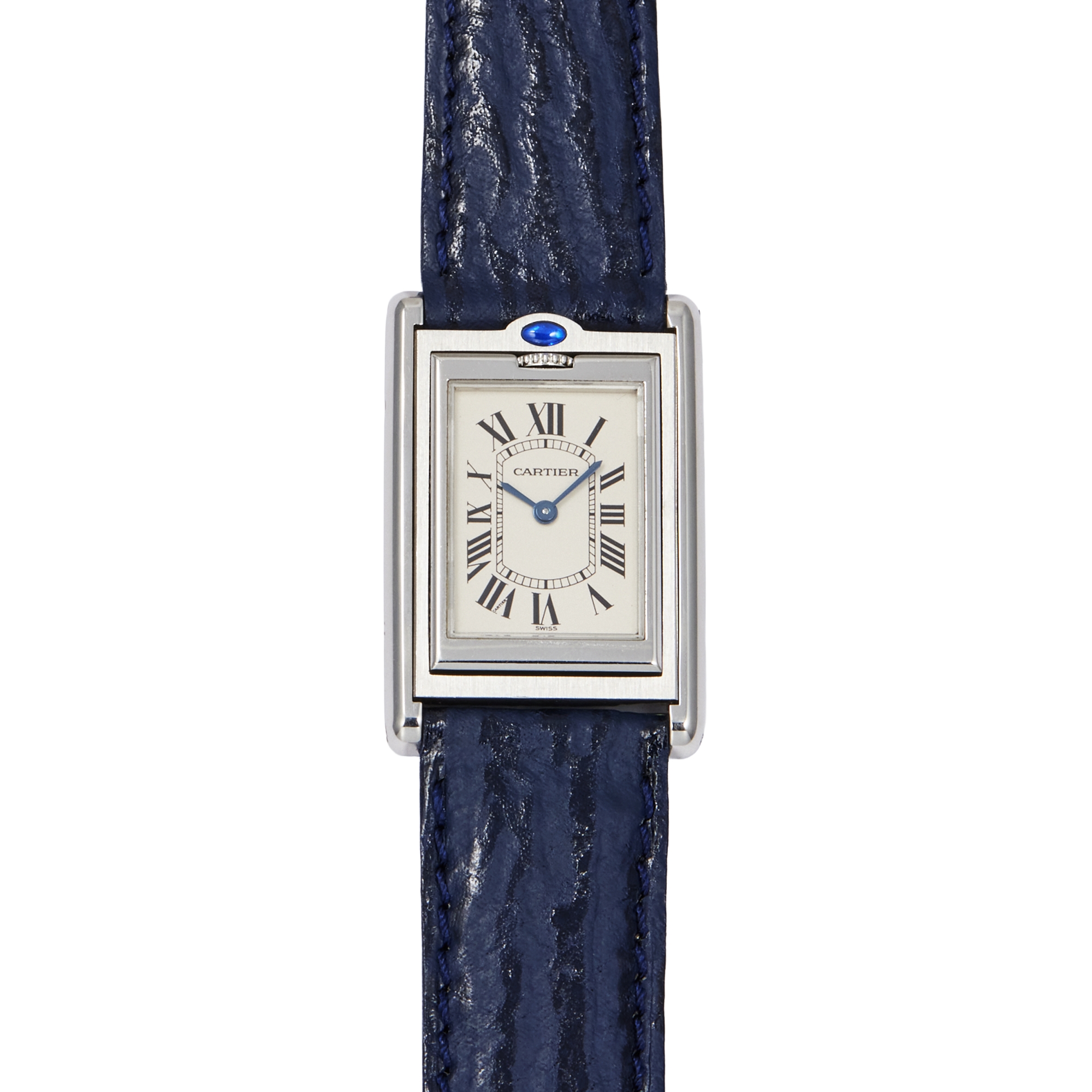 Vintage Tank Basculante Steel White Dial 24mm Product Image