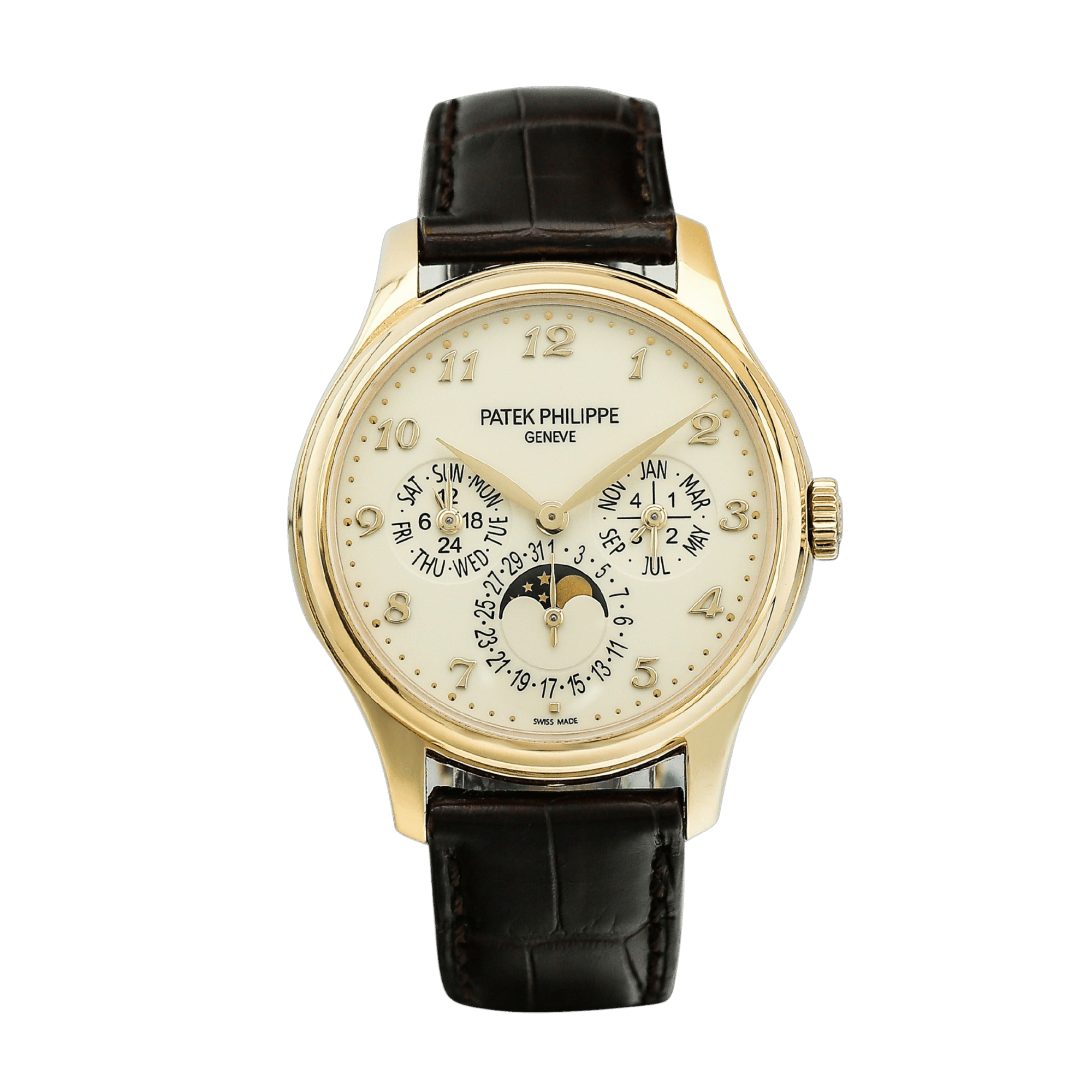 Perpetual Calendar Yellow Gold White Dial 39mm Product Image