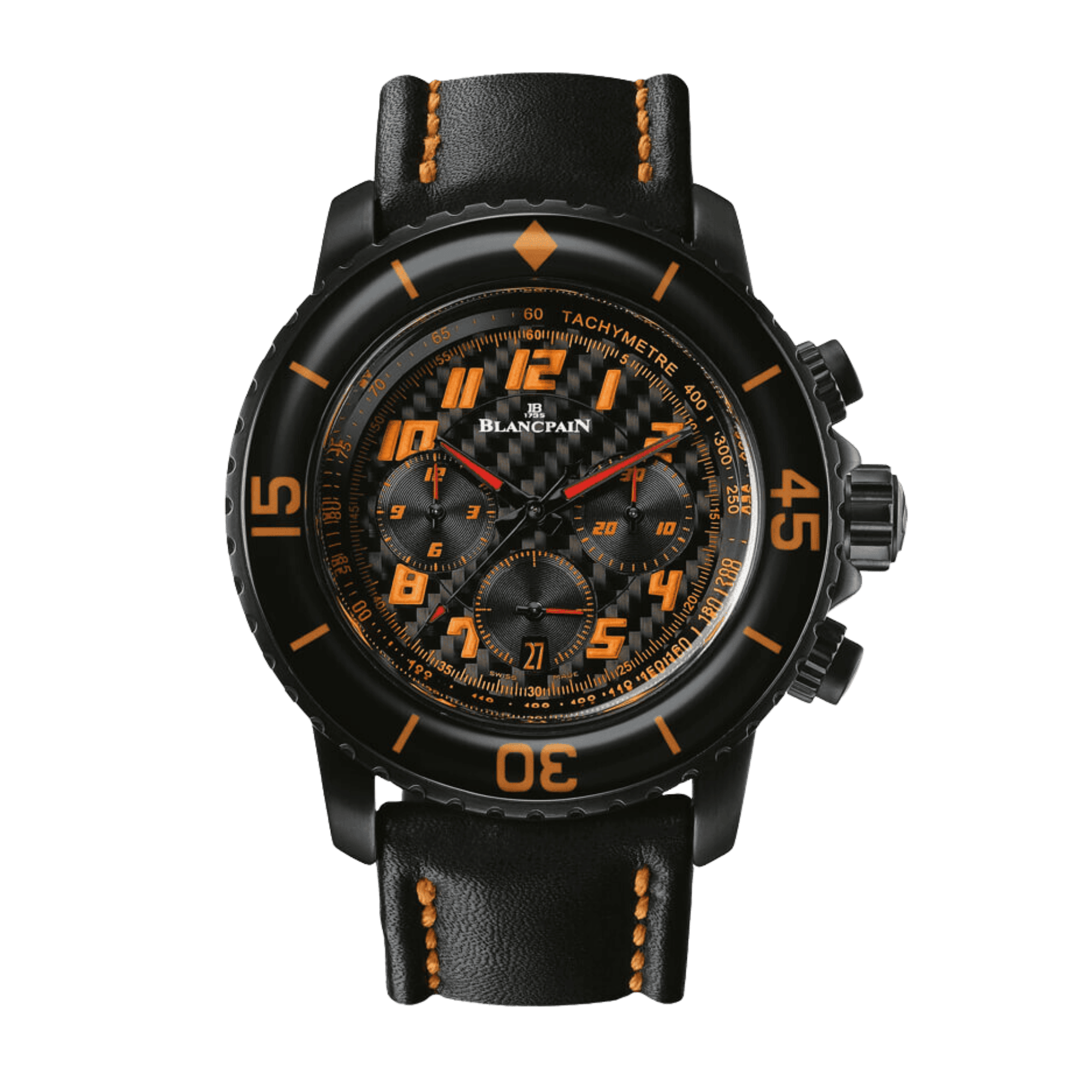 Fifty Fathoms Flyback Chronograph Steel Black Dial 45mm Product Image