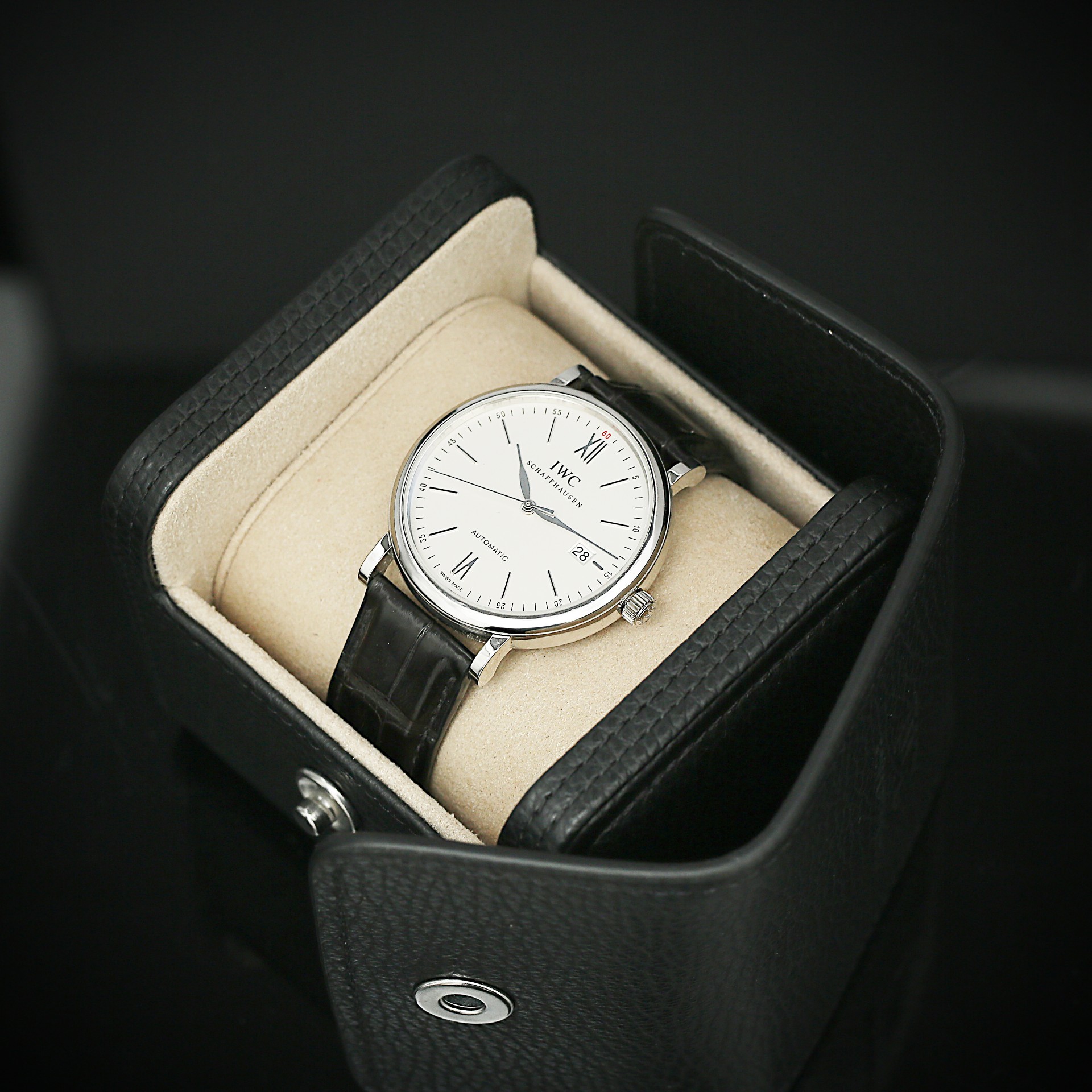 Portofino Steel Silver Dial 40mm Product Image 1