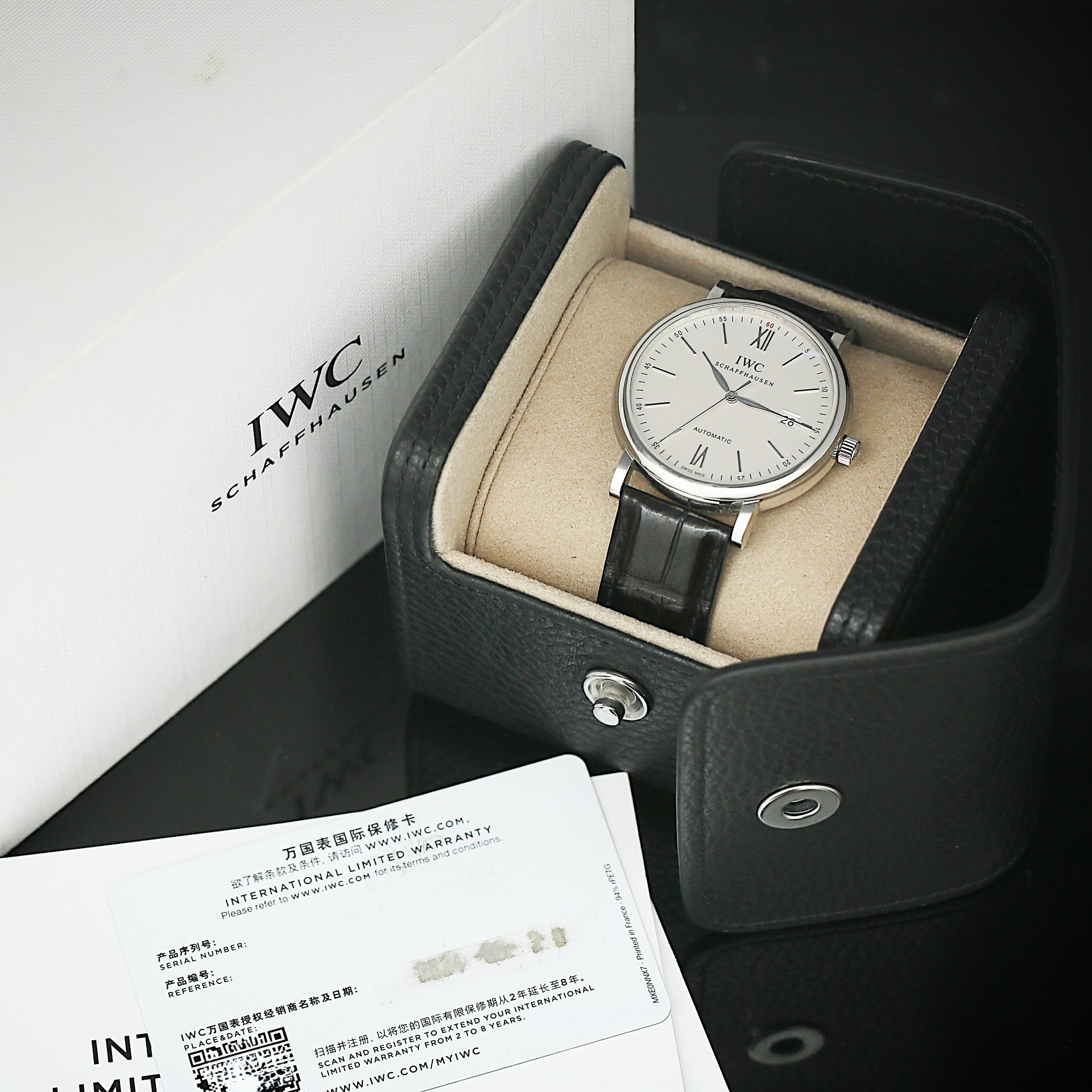 Portofino Steel Silver Dial 40mm Product Image 3