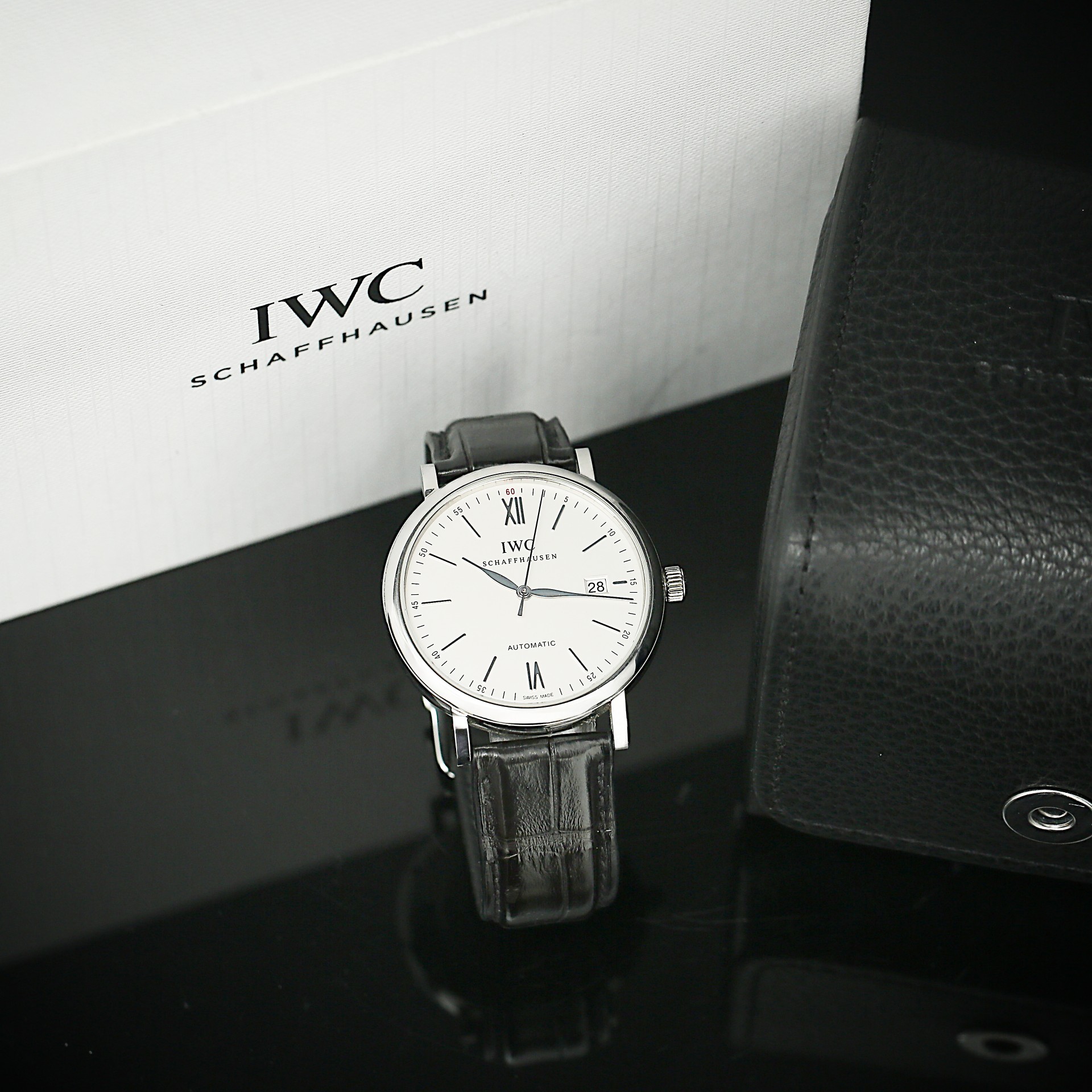 Portofino Steel Silver Dial 40mm Product Image 4