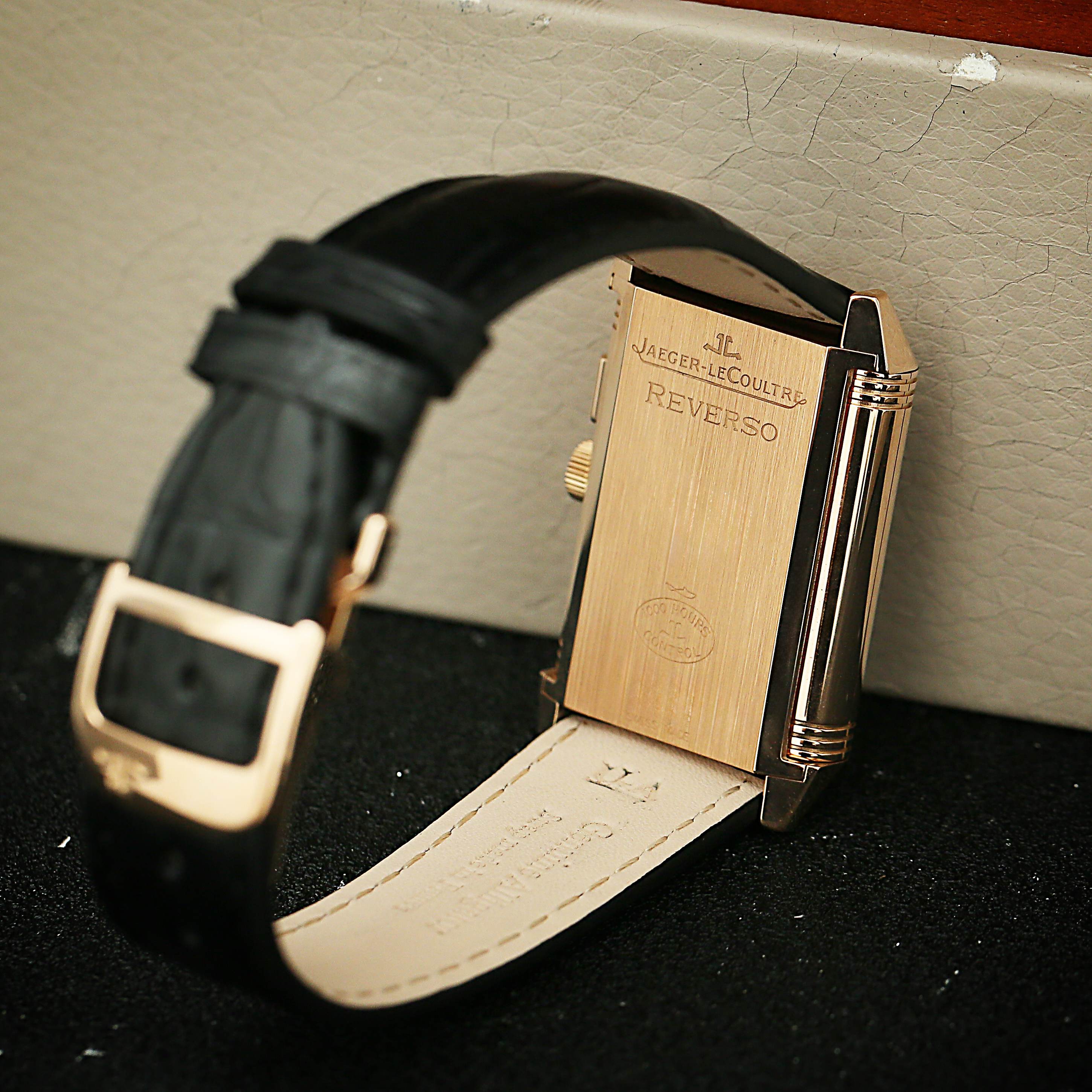 Reverso Duo Rose Gold Silver Dial 26mm Product Image 5