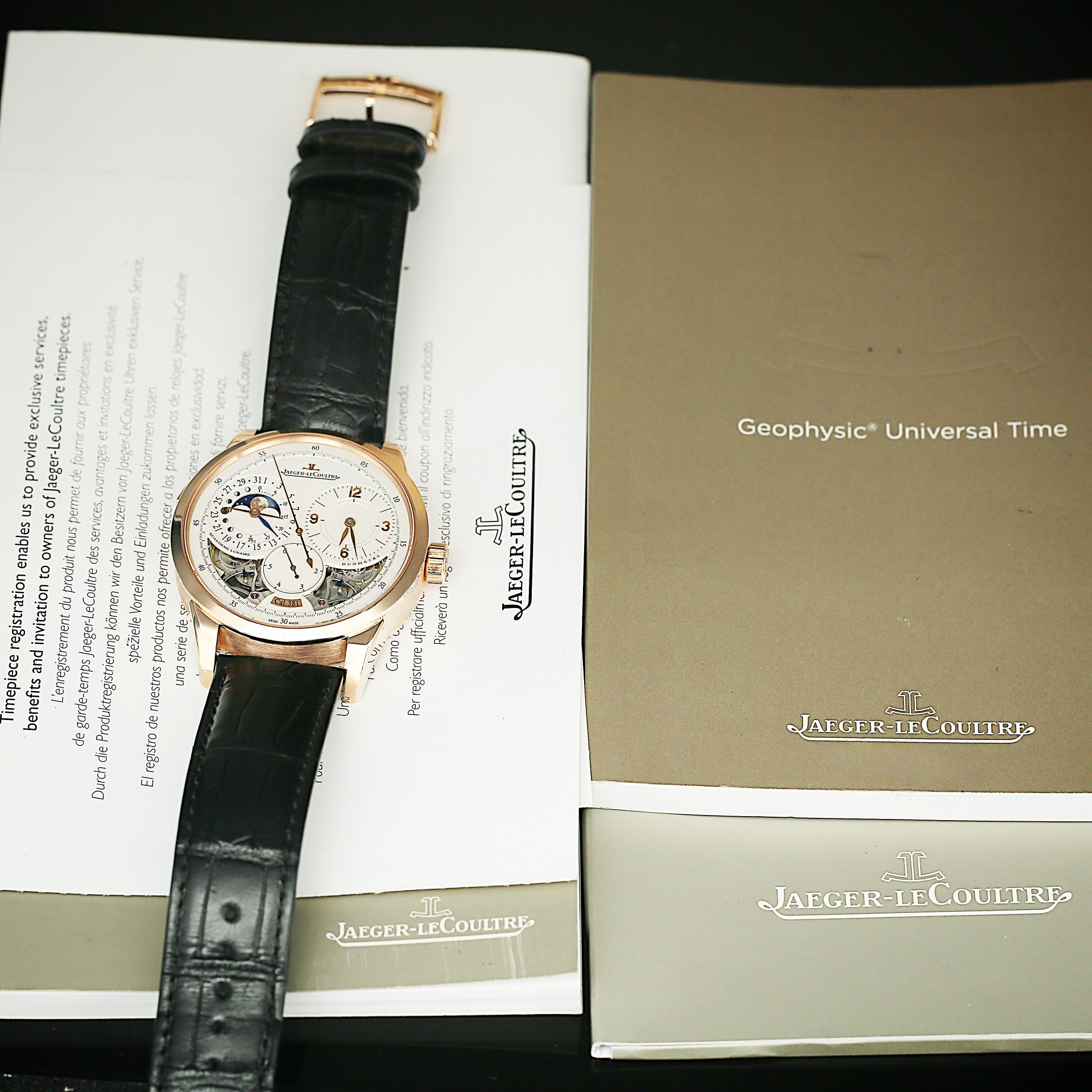Duomètre à Quantième Lunaire Rose Gold White Dial 42mm Product Image 4