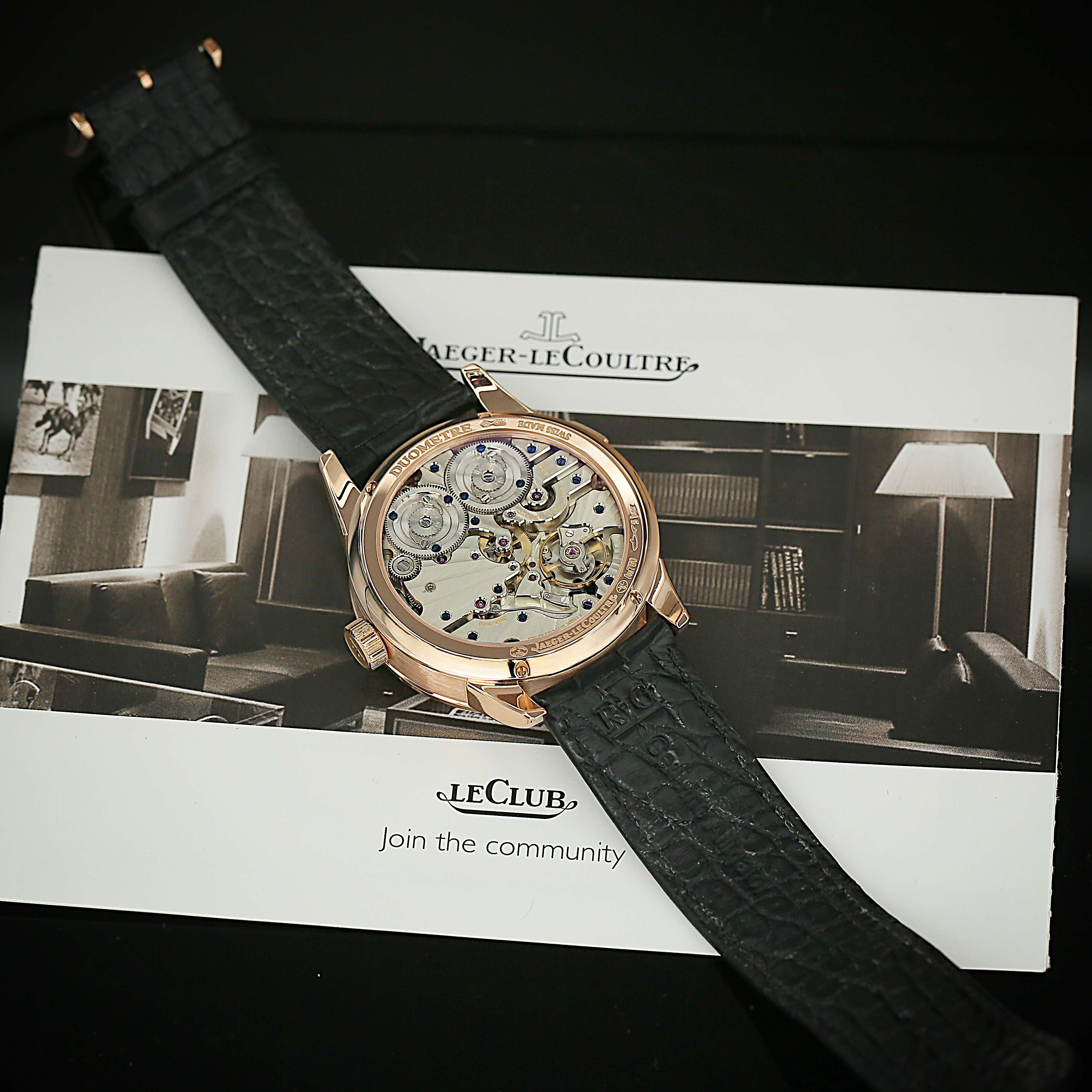 Duomètre à Quantième Lunaire Rose Gold White Dial 42mm Product Image 6