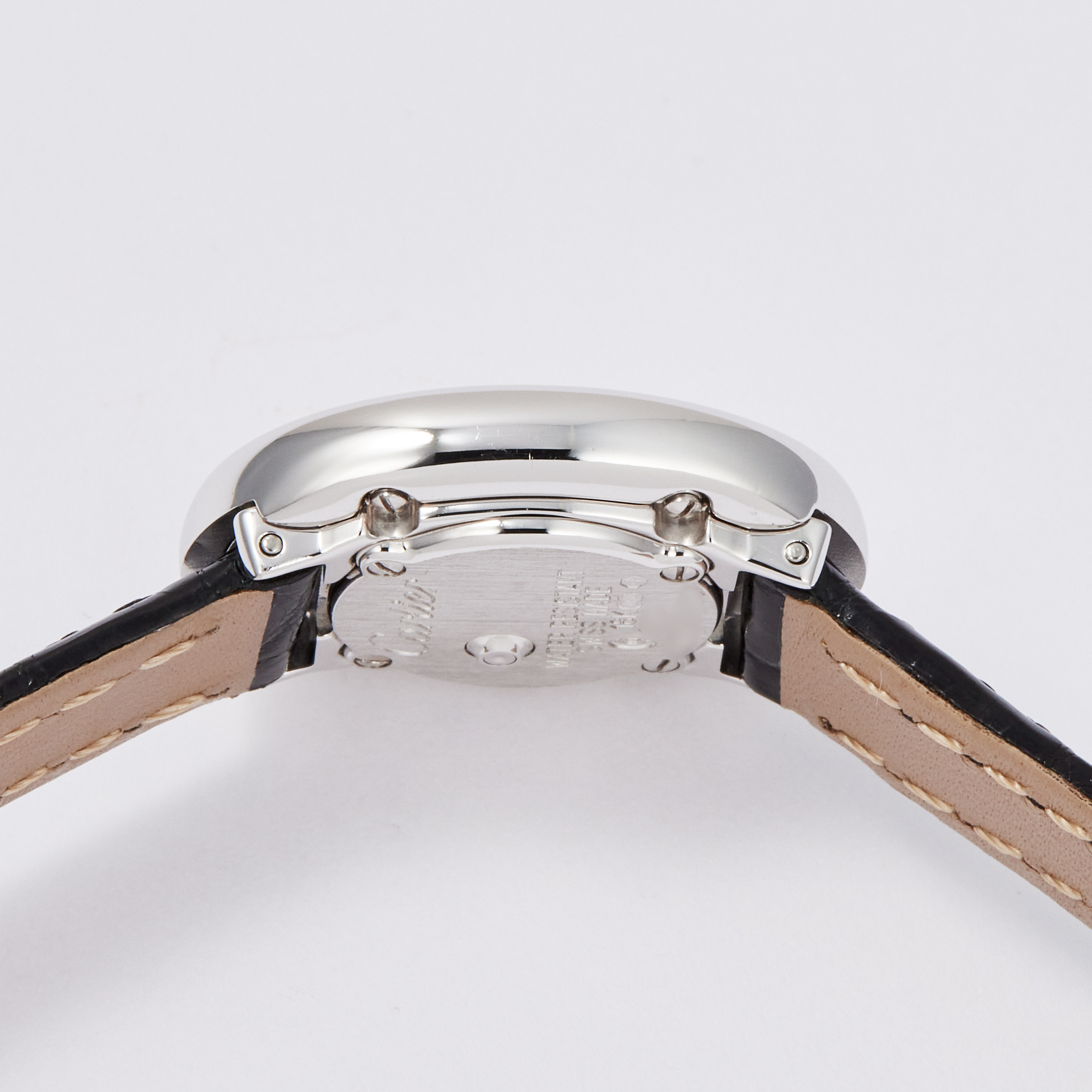 Vintage Baignoire de Cartier White Gold Silver Dial 17mm Product Image 5