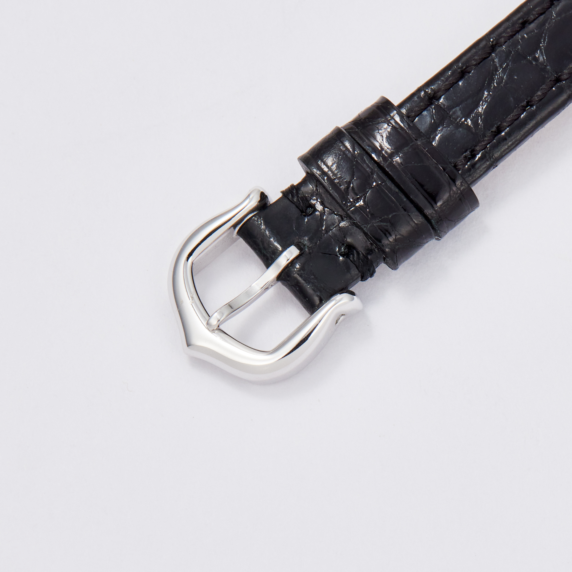 Vintage Baignoire de Cartier White Gold Silver Dial 17mm Product Image 7