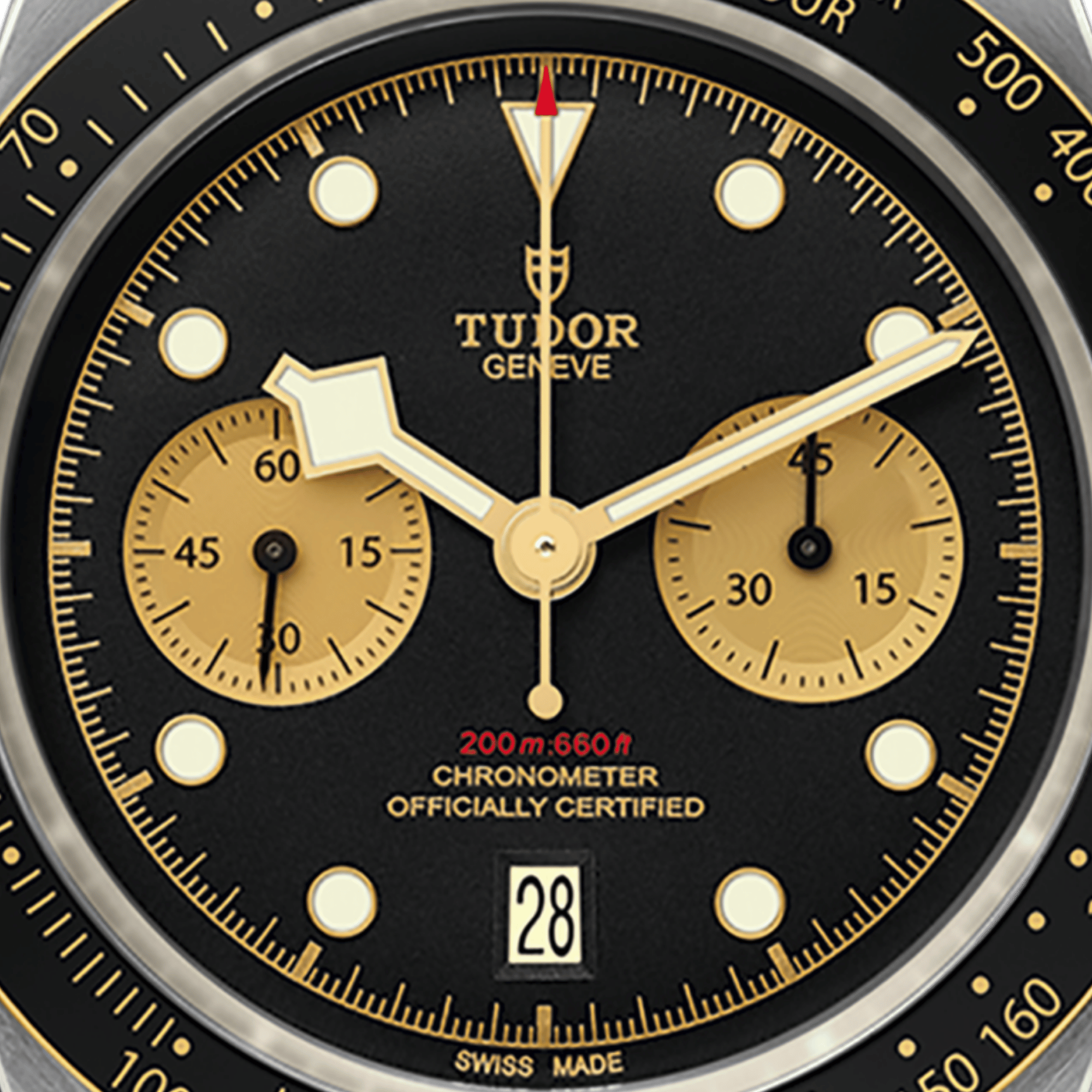 Black Bay Chronograph Yellow Gold & Steel Black Dial 41mm Product Image 3