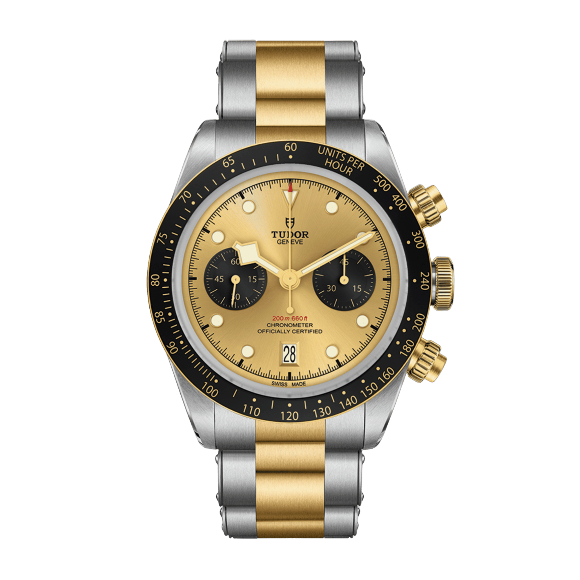 Heritage Black Bay Yellow Gold & Steel Champagne Dial 41mm Product Image
