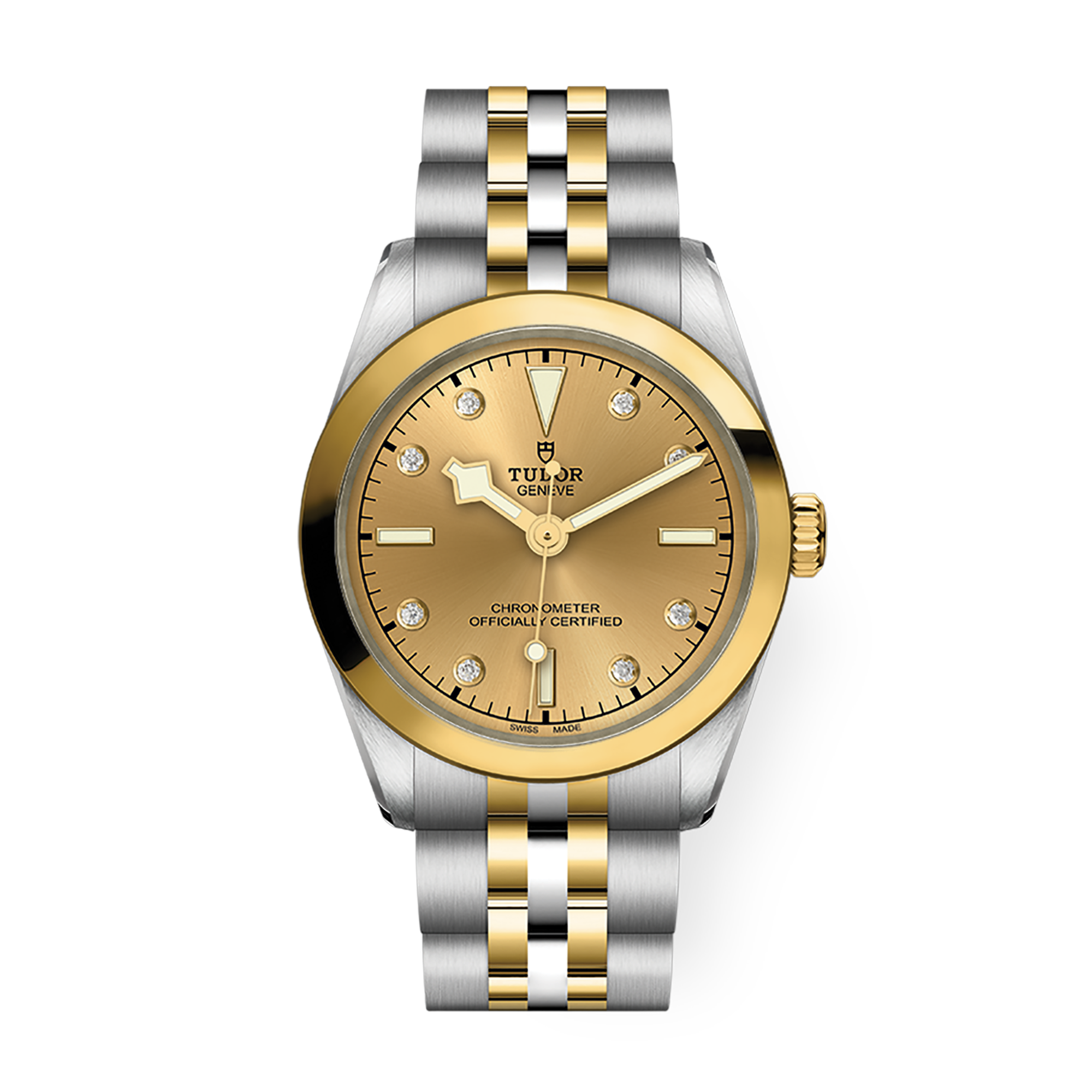 Black Bay Yellow Gold & Steel Champagne Dial 31mm Product Image 1