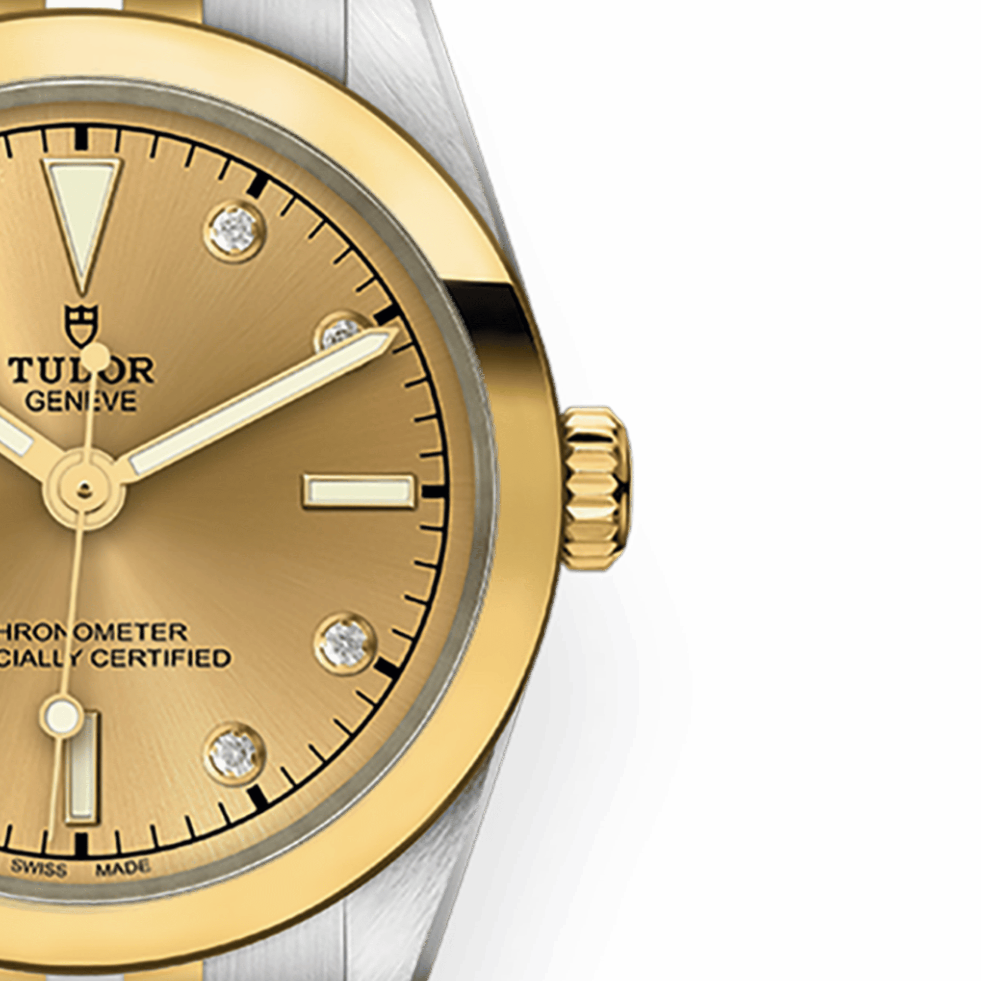 Black Bay Yellow Gold & Steel Champagne Dial 31mm Product Image 2