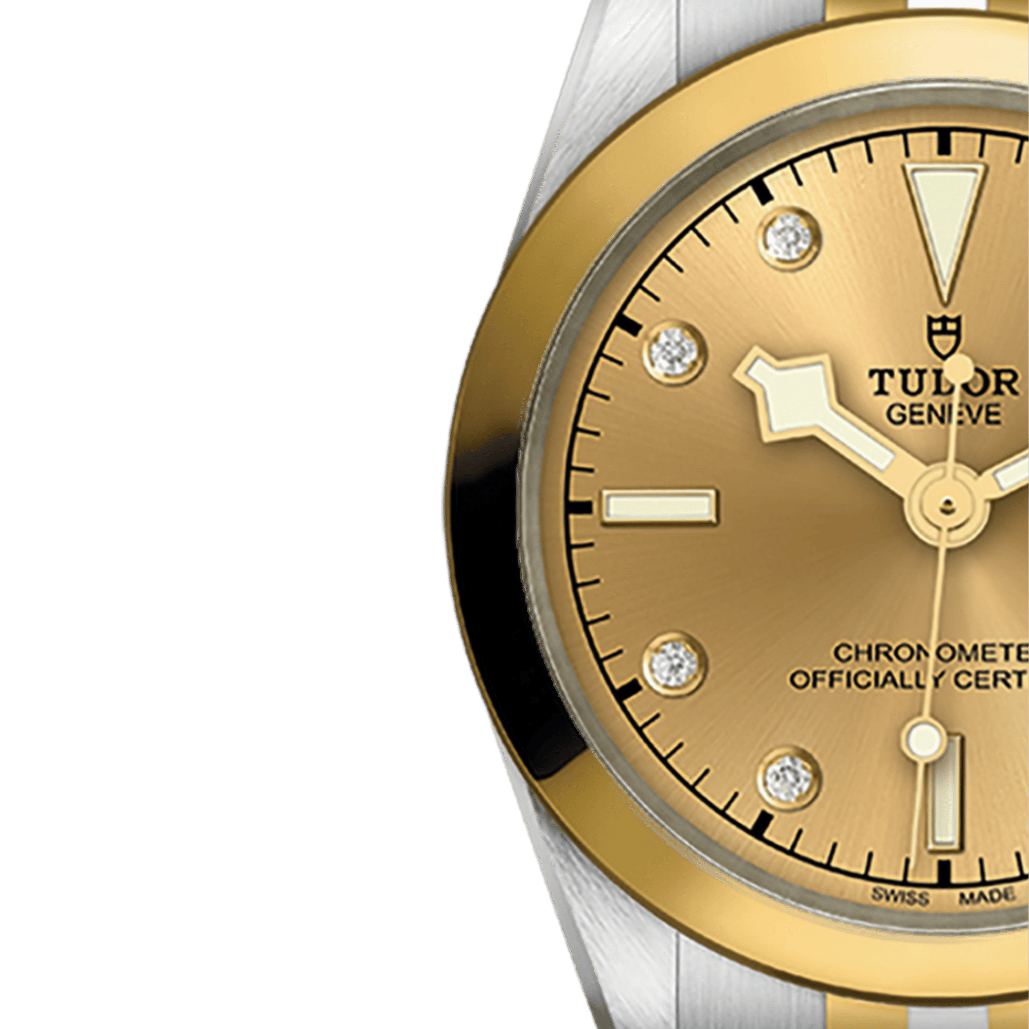 Black Bay Yellow Gold & Steel Champagne Dial 31mm Product Image 3