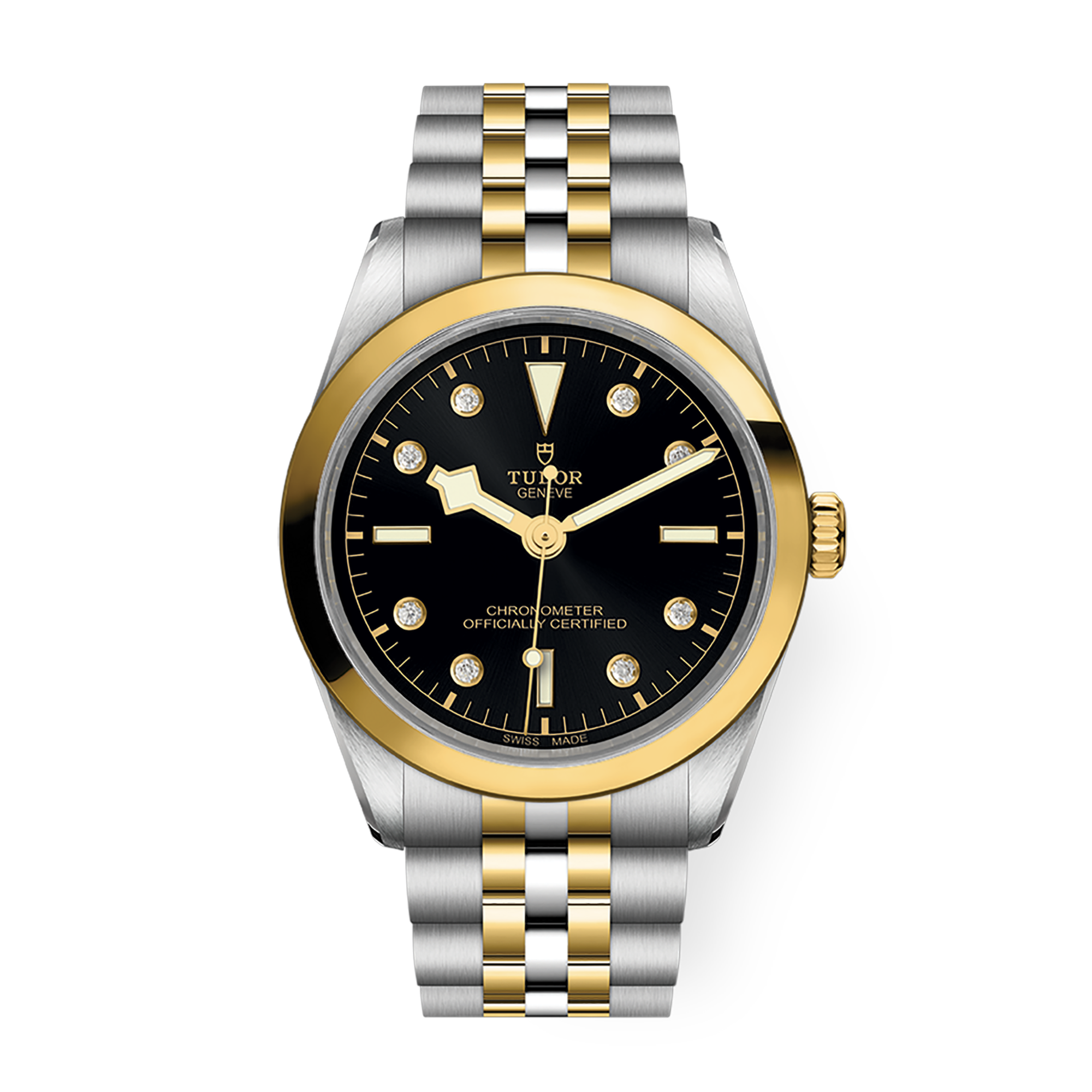 Black Bay Yellow Gold & Steel Black Dial 36mm Product Image 1