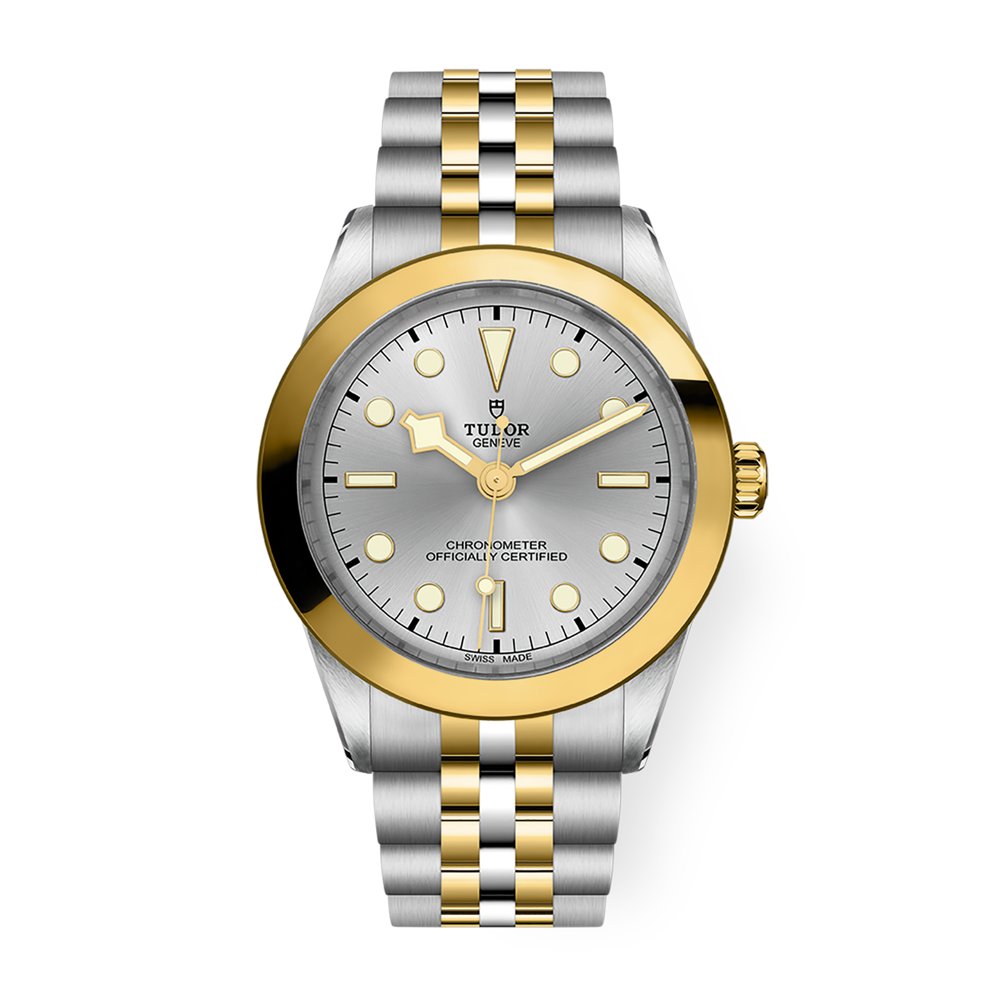 Black Bay Yellow Gold & Steel Silver Dial 39mm Product Image 1