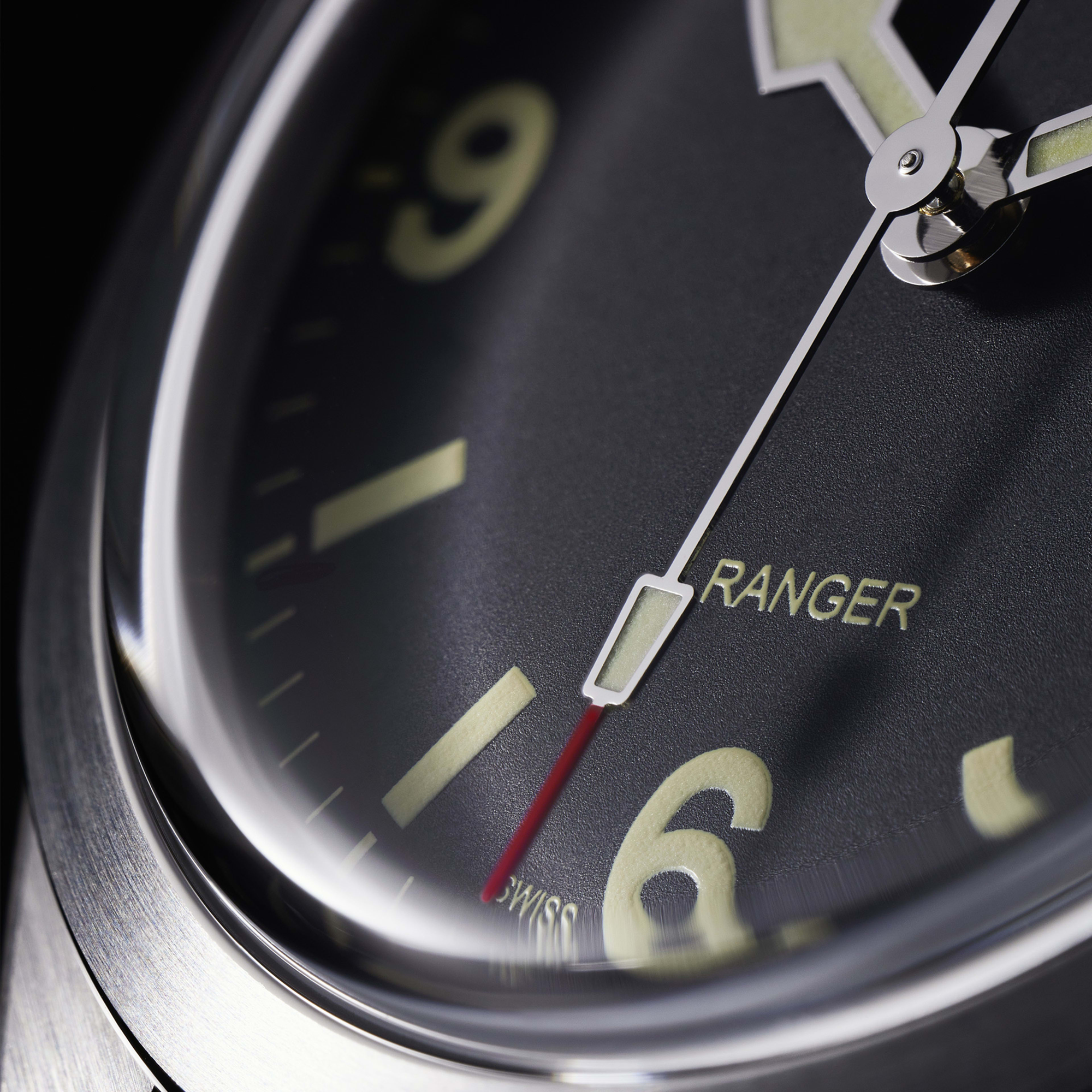 Ranger Steel Black Dial 39mm Product Image 2