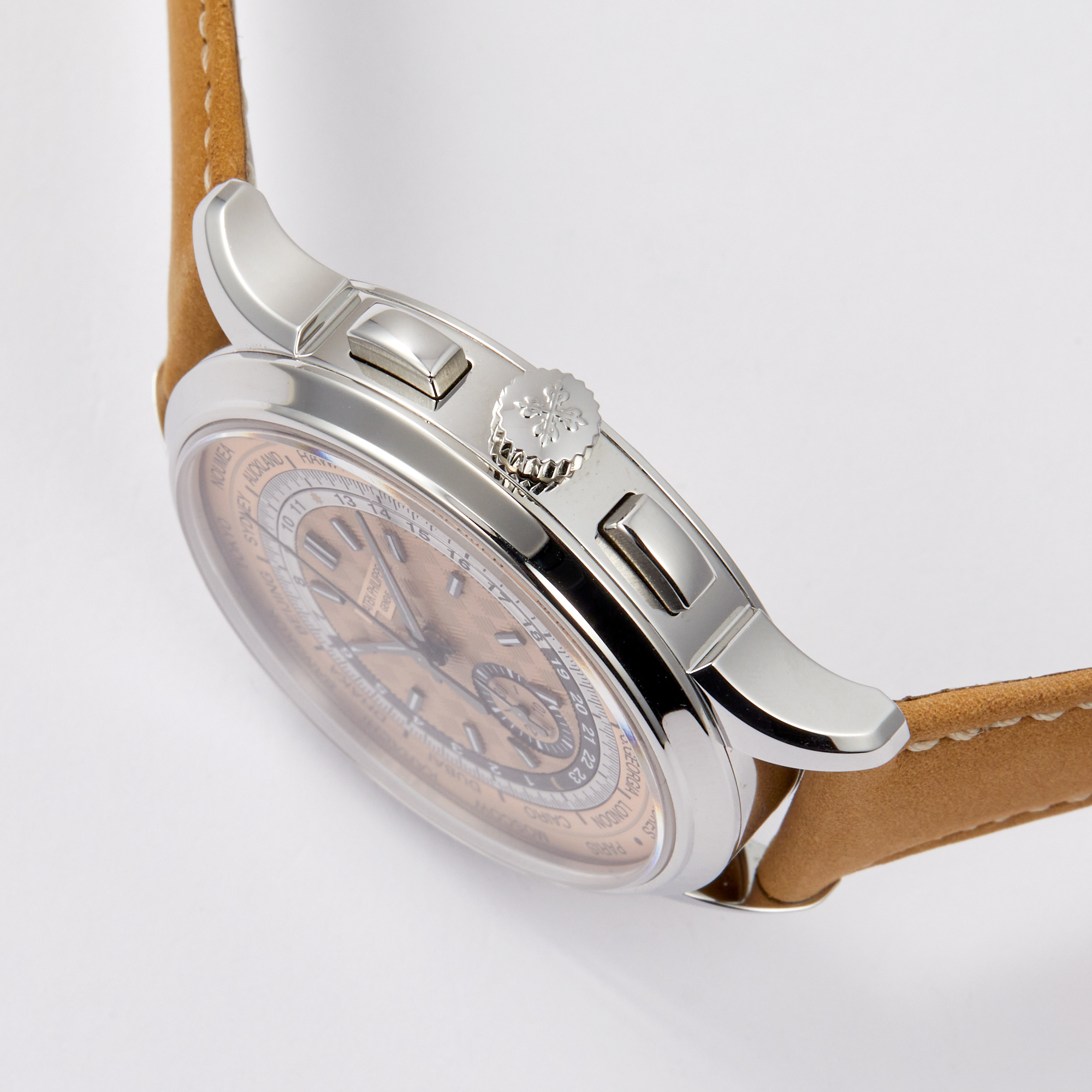 Complications World Time Chronograph Steel Salmon Dial 41mm Product Image 2