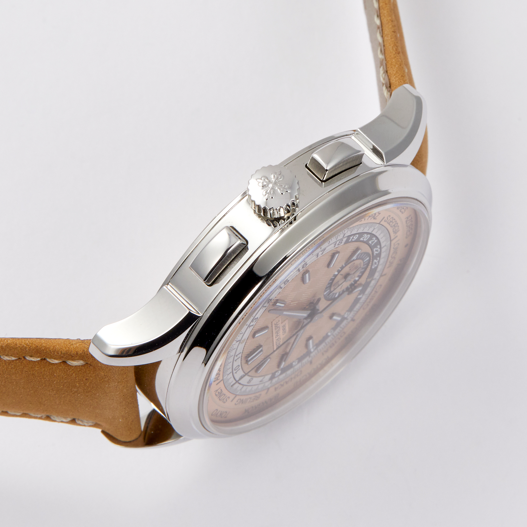 Complications World Time Chronograph Steel Salmon Dial 41mm Product Image 3