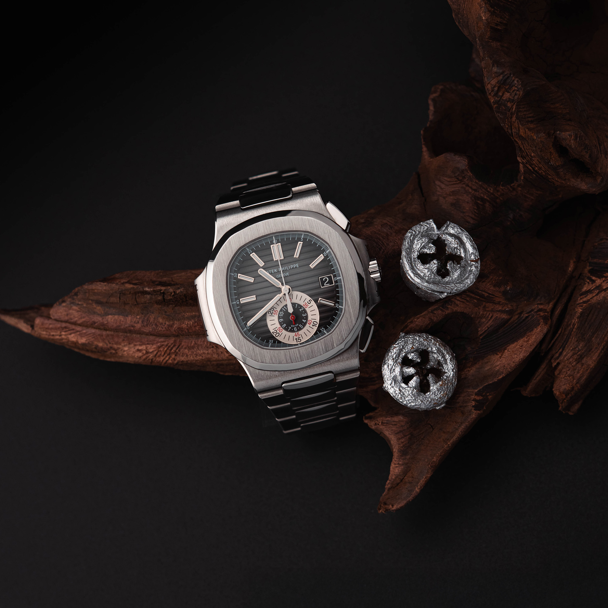 Nautilus Chronograph Steel Black Dial 40mm Product Image 12