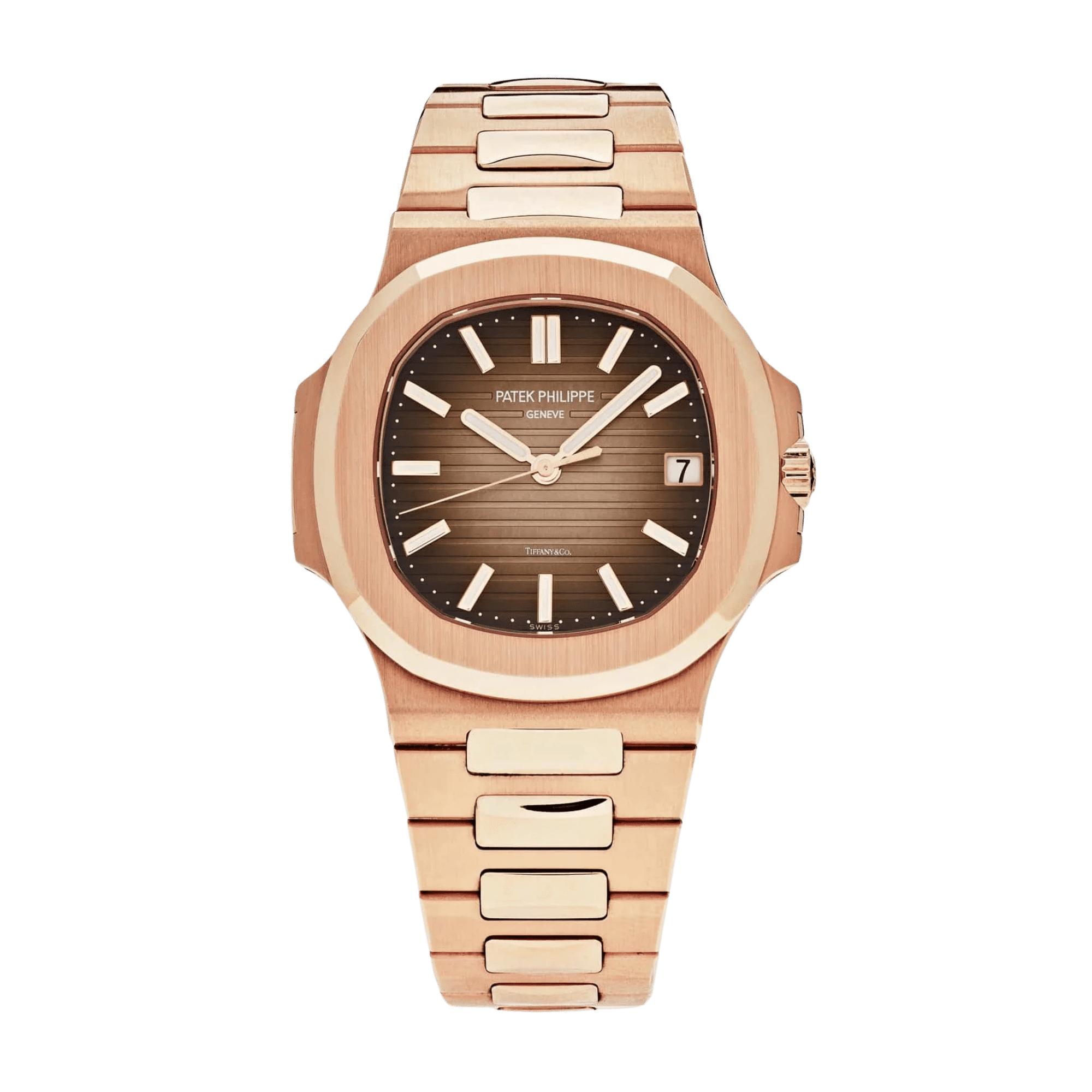 Nautilus "Tiffany & Co." Rose Gold Brown Dial 41mm Product Image