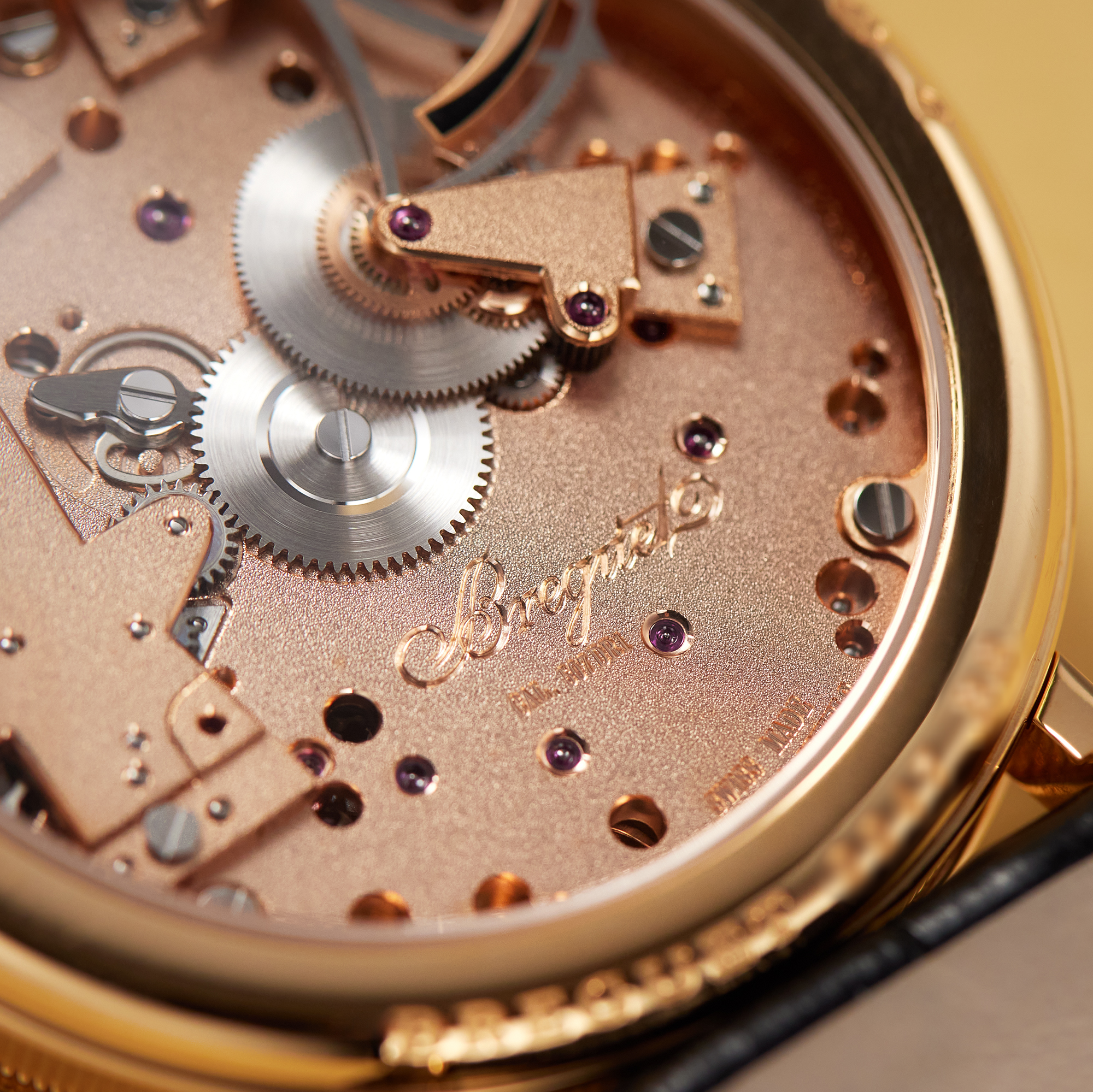 Tradition 7057 Rose Gold Black Dial 40MM Product Image 13