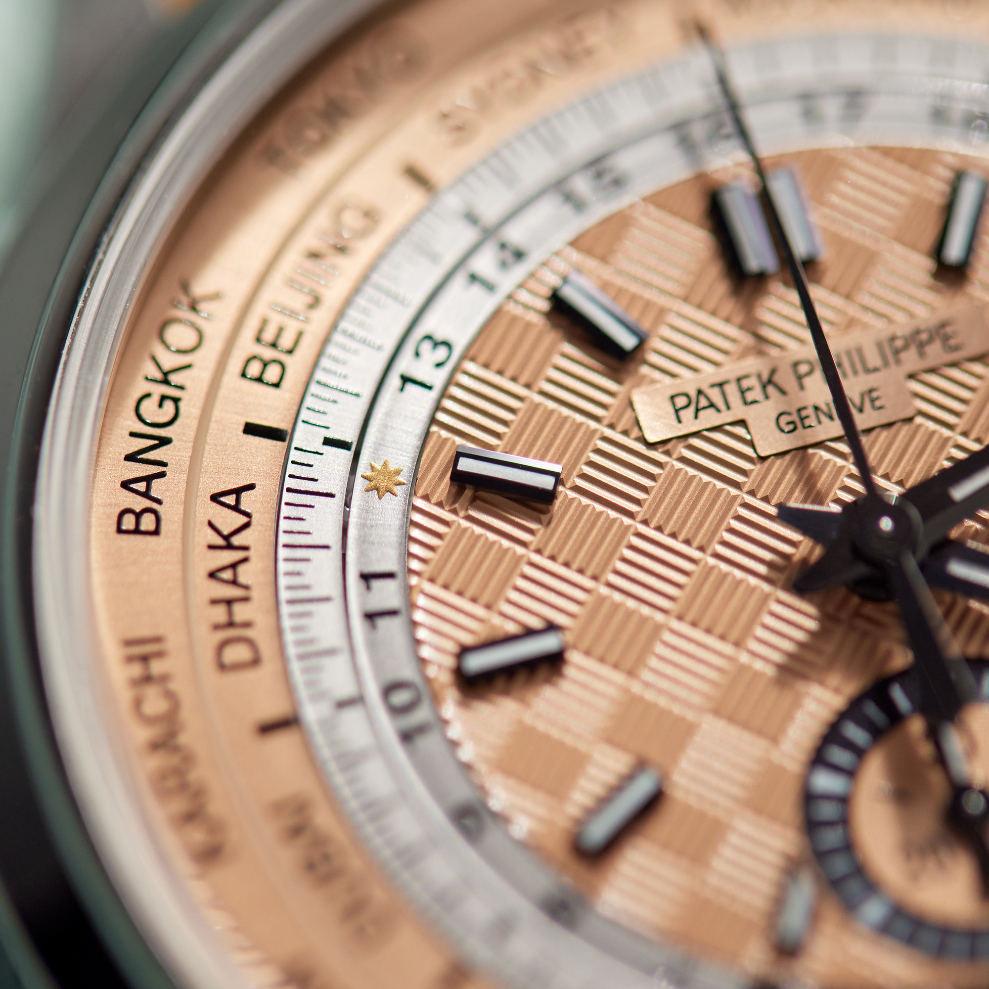 Complications World Time Chronograph Steel Salmon Dial 41mm Product Image