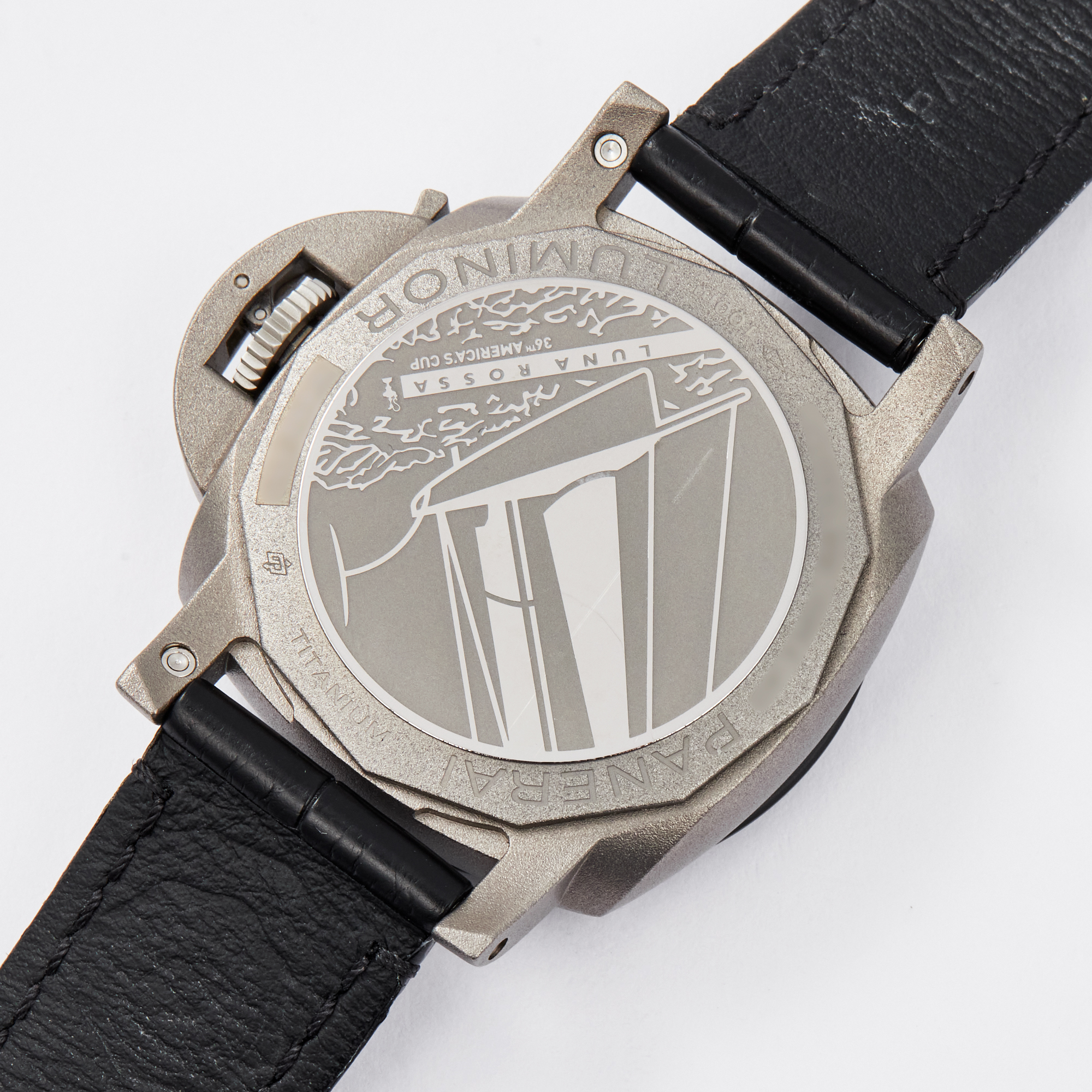 Luminor 1950 Luna Rossa GMT Titanium Carbotech Black Dial 42mm Product Image 6