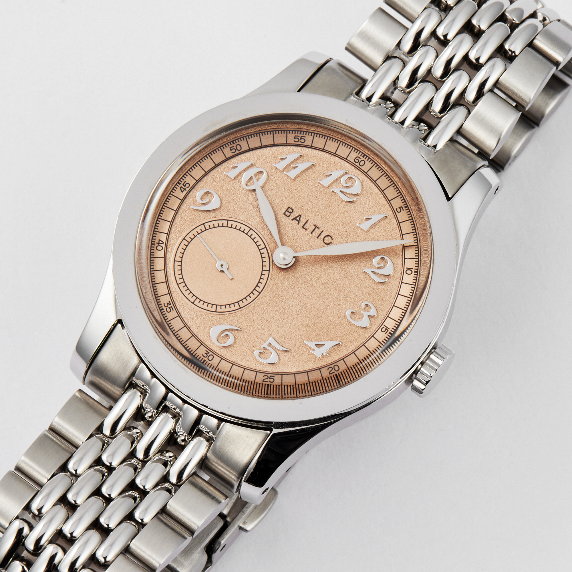 MR01 Steel Salmon Dial 36mm Product Image 1