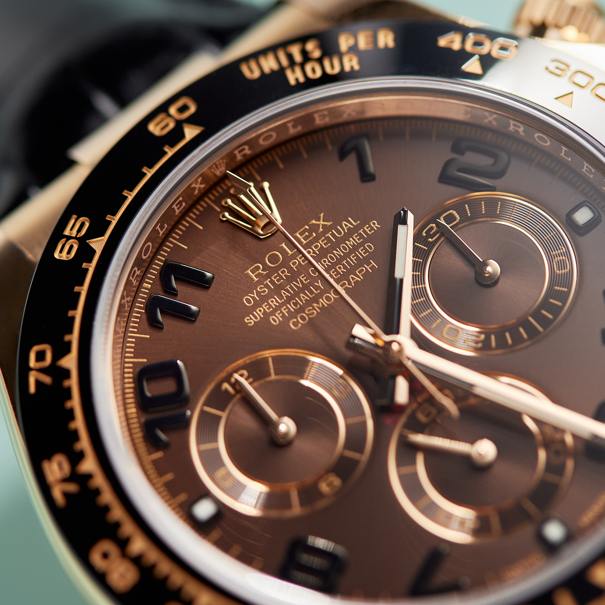 Daytona Rose Gold Oysterflex Brown Dial 40mm Product Image 7