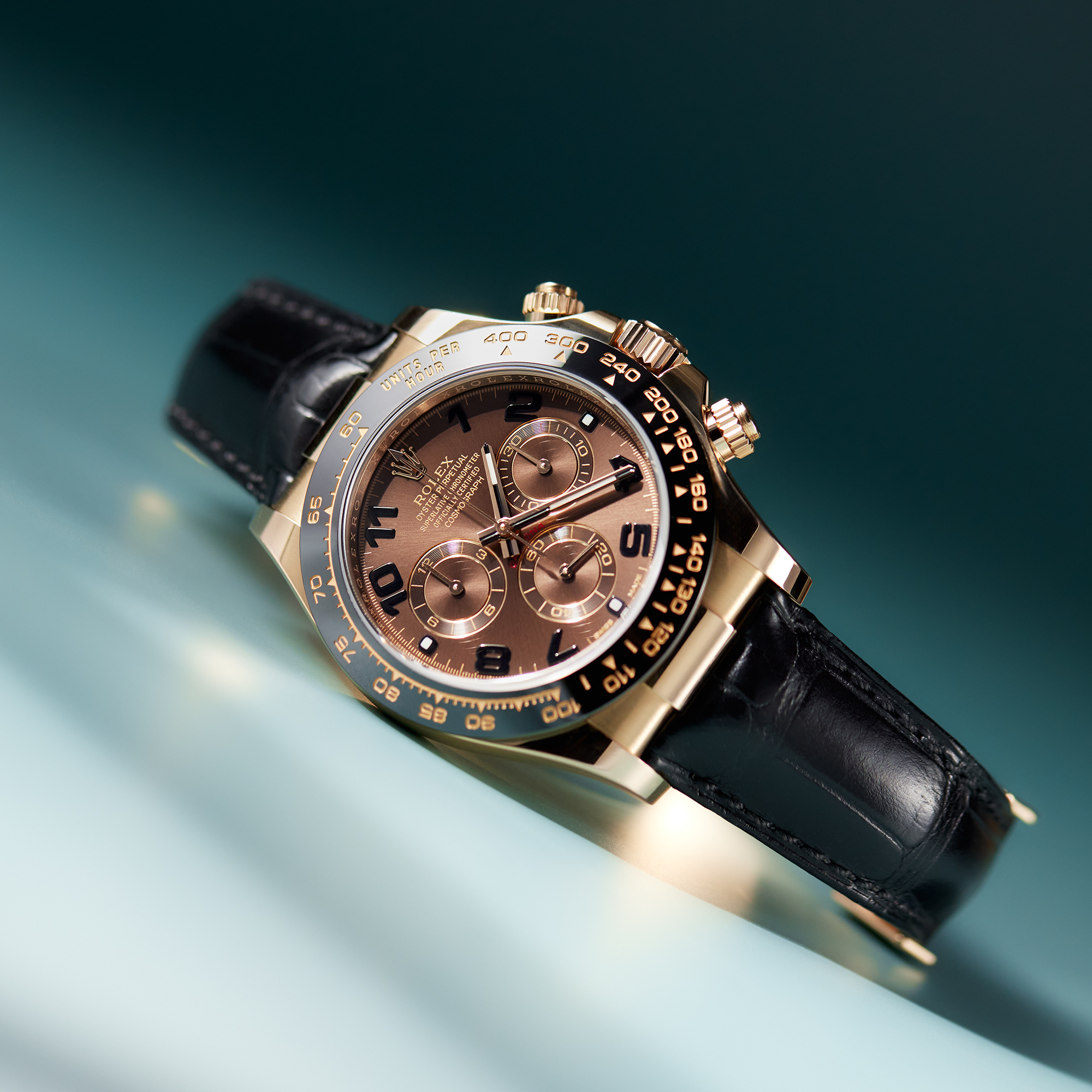 Daytona Rose Gold Oysterflex Brown Dial 40mm Product Image 6
