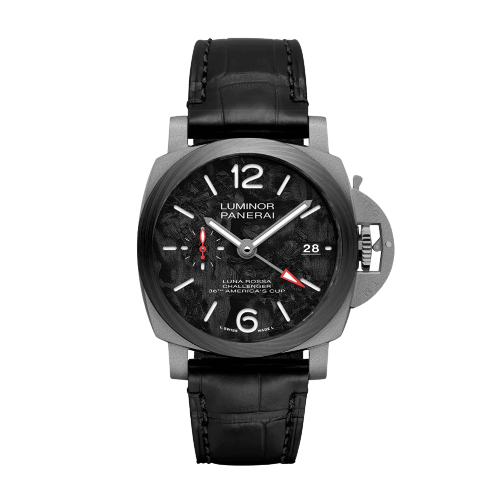 Luminor 1950 Luna Rossa GMT Titanium Carbotech Black Dial 42mm Product Image