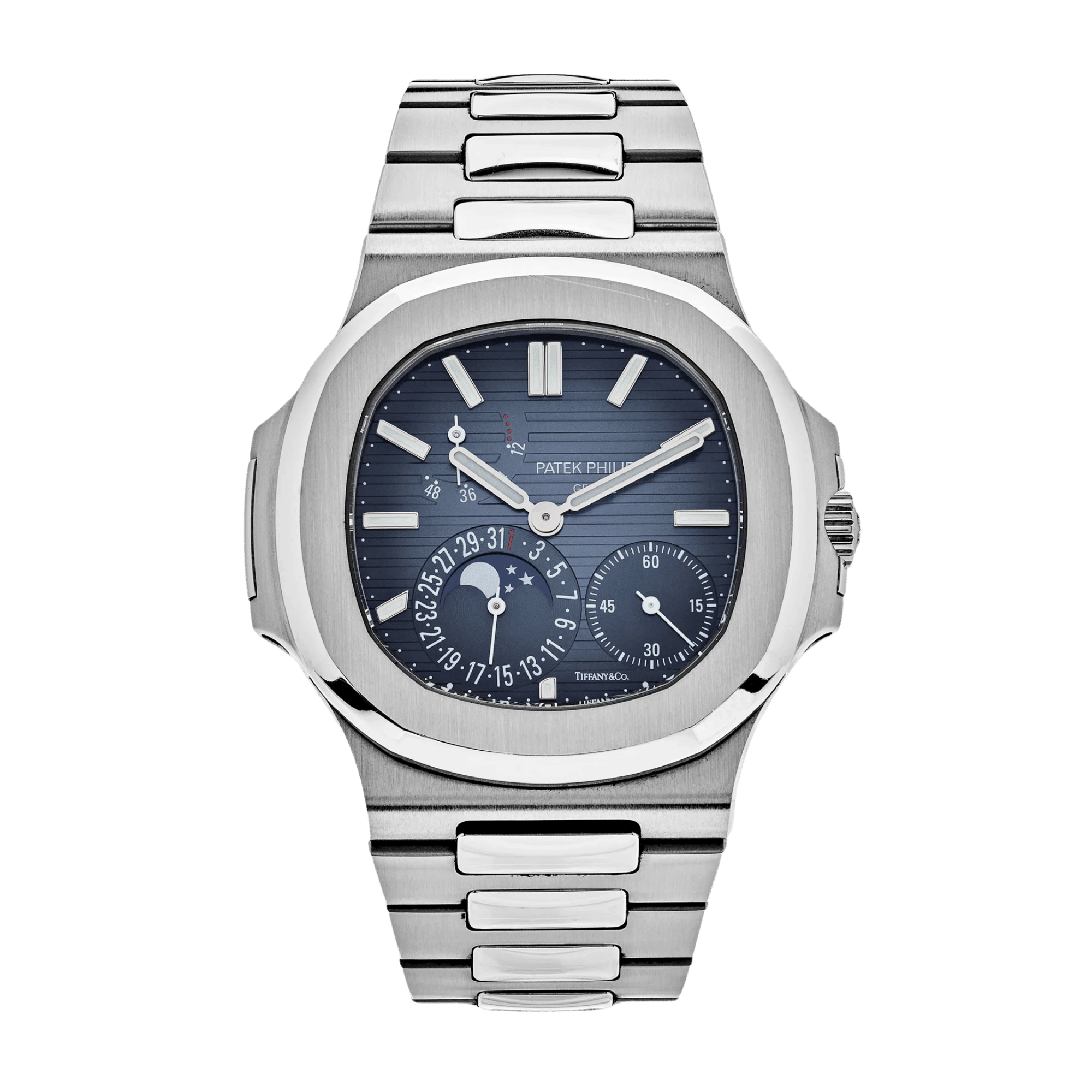 Nautilus Moonphase "Tiffany & Co." Steel Blue Dial 40mm Product Image