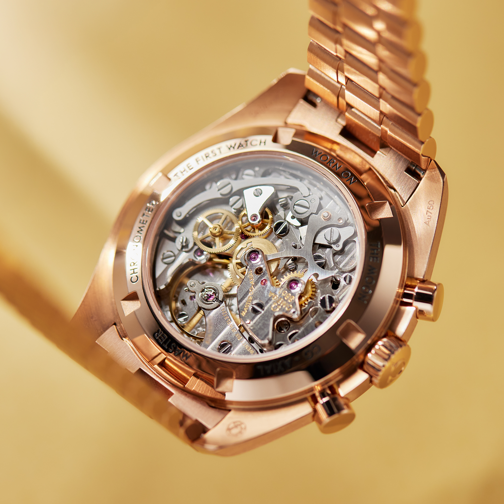 Speedmaster Professional Moonwatch Rose Gold Black Dial 42mm Product Image