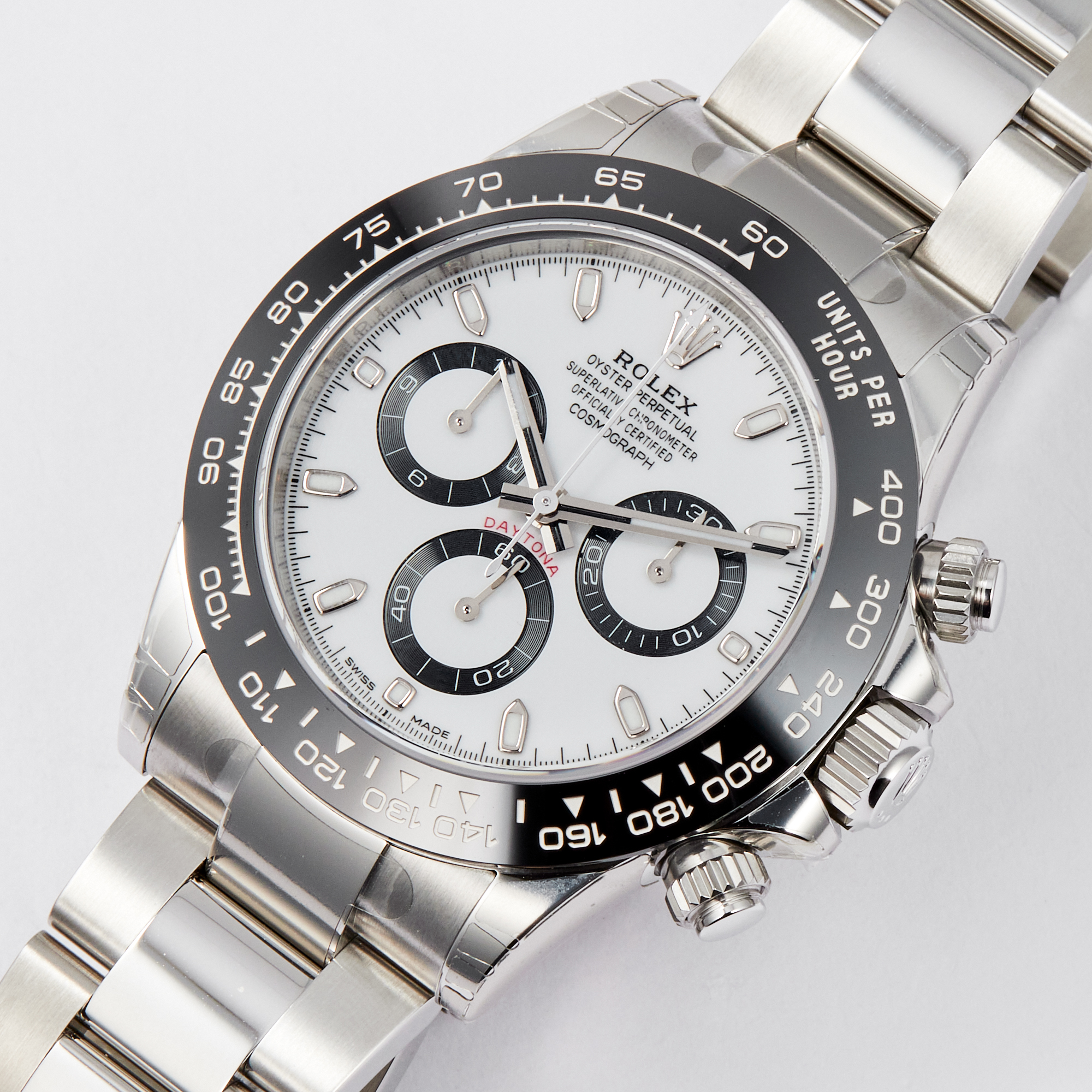 Daytona Steel White Dial 40mm Product Image 1