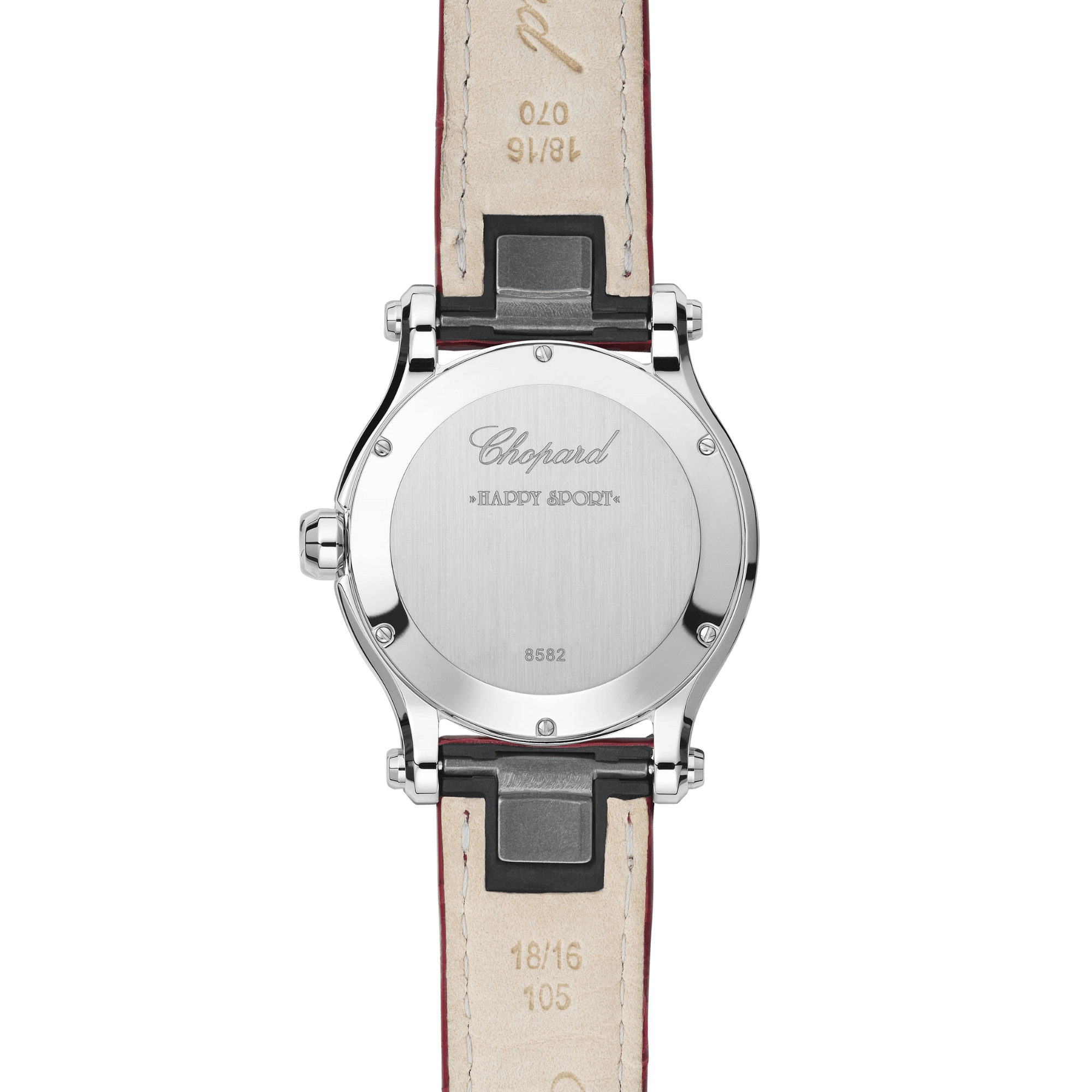Happy Hearts Steel White Dial 36mm Product Image 2