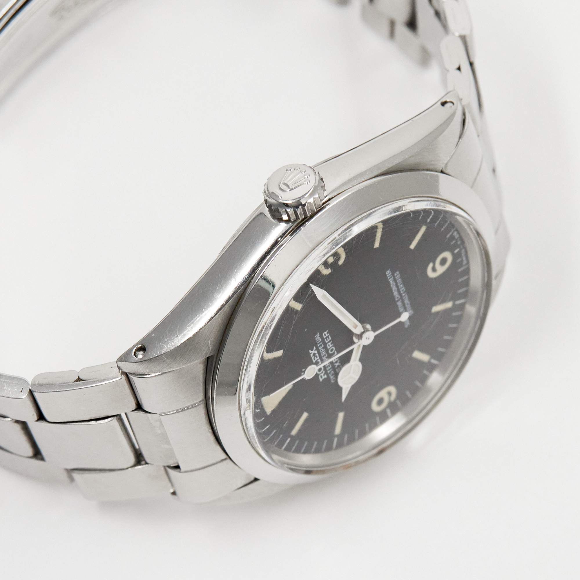 Vintage Explorer Steel Black Dial 36mm Product Image 3