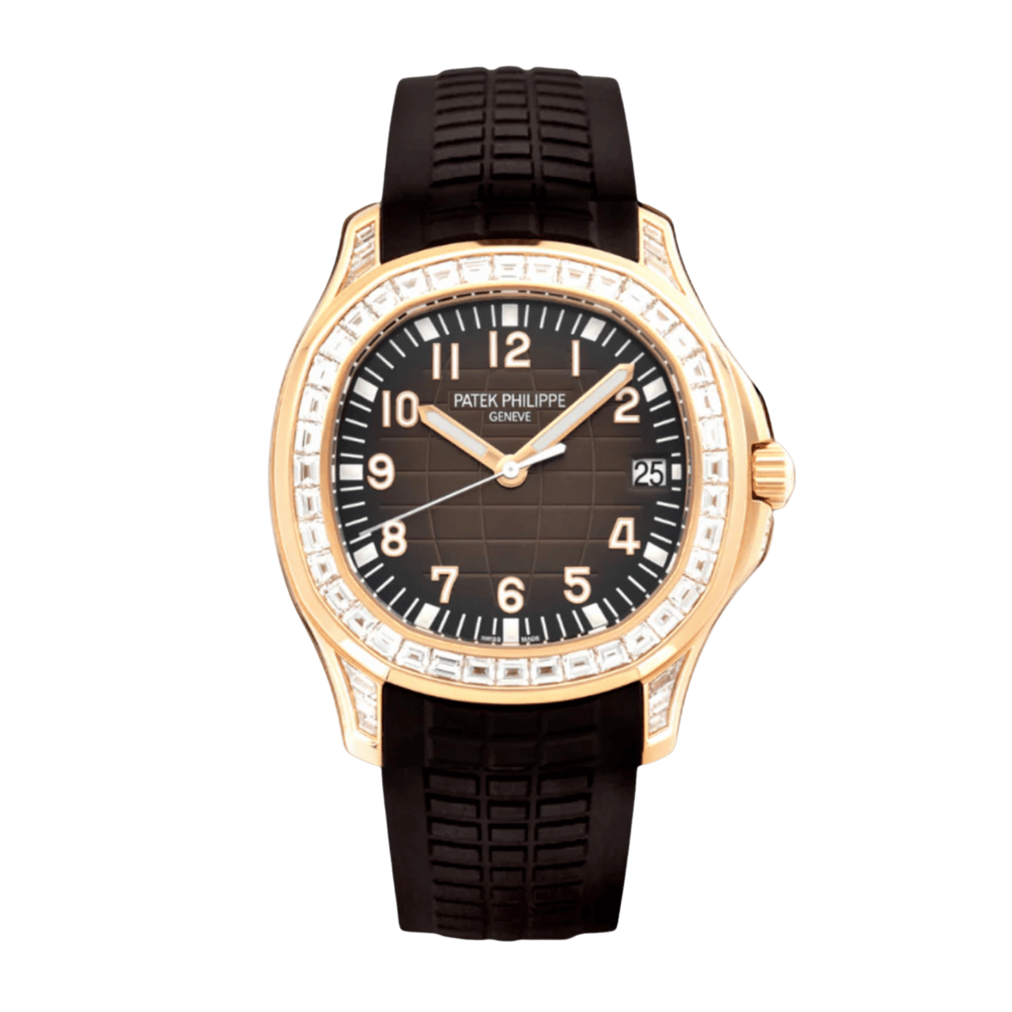 Aquanaut Rose Gold Diamond Brown Dial 40mm Product Image