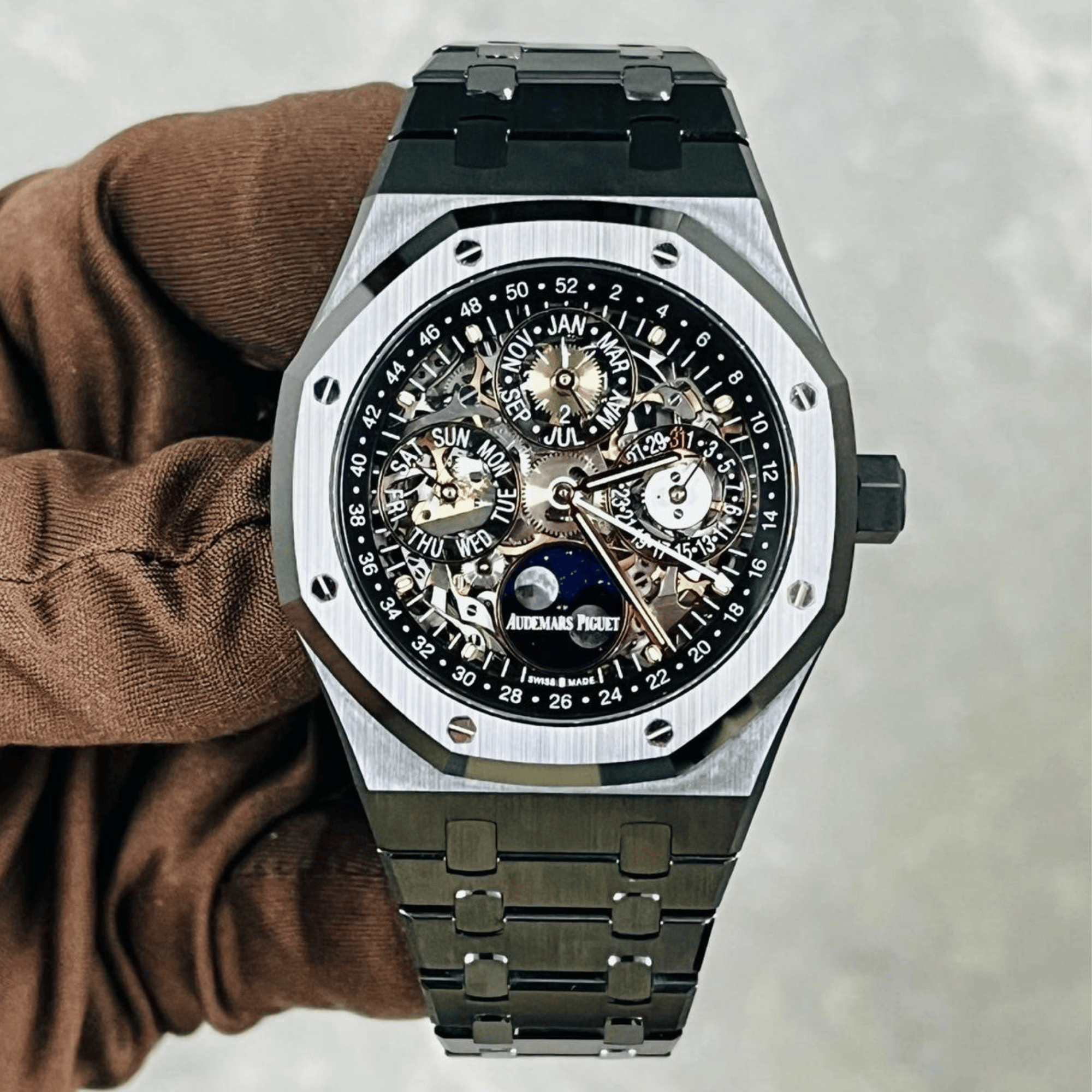 Royal Oak Perpetual Calendar Openworked Ceramic 41mm Product Image 1