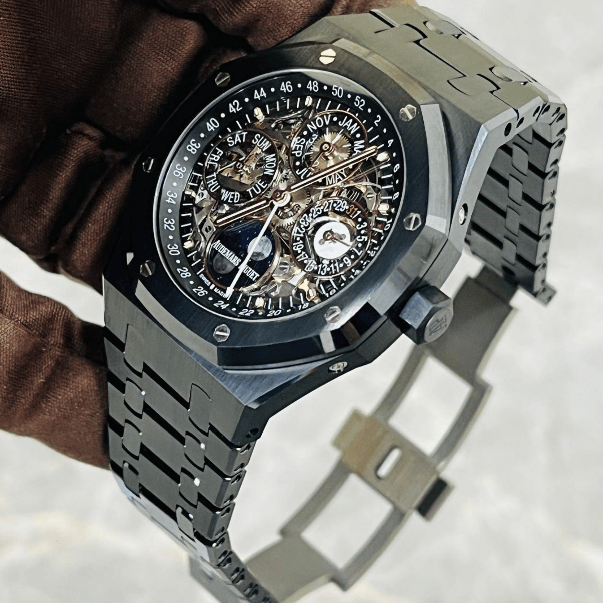 Royal Oak Perpetual Calendar Openworked Ceramic 41mm Product Image 3