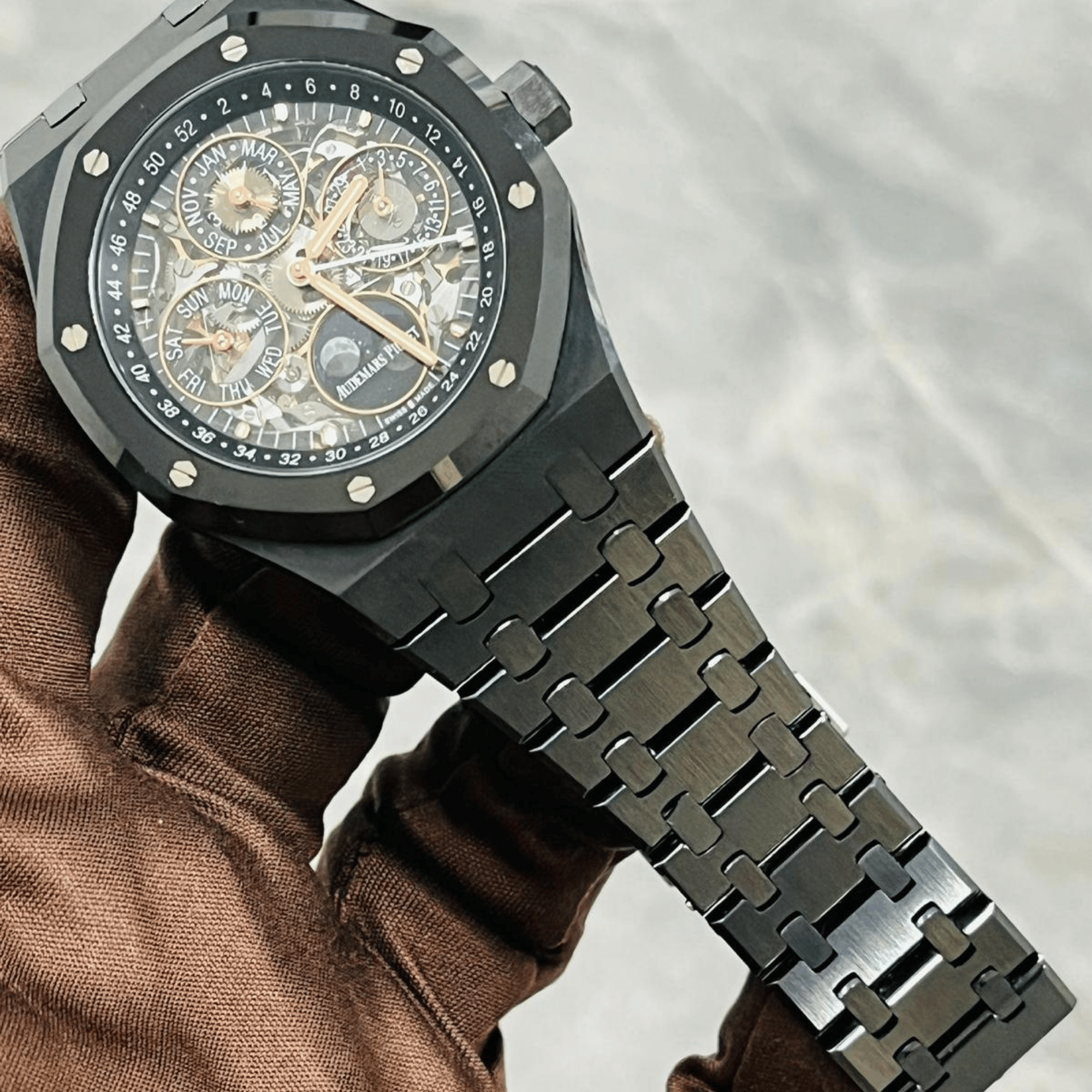 Royal Oak Perpetual Calendar Openworked Ceramic 41mm Product Image 5