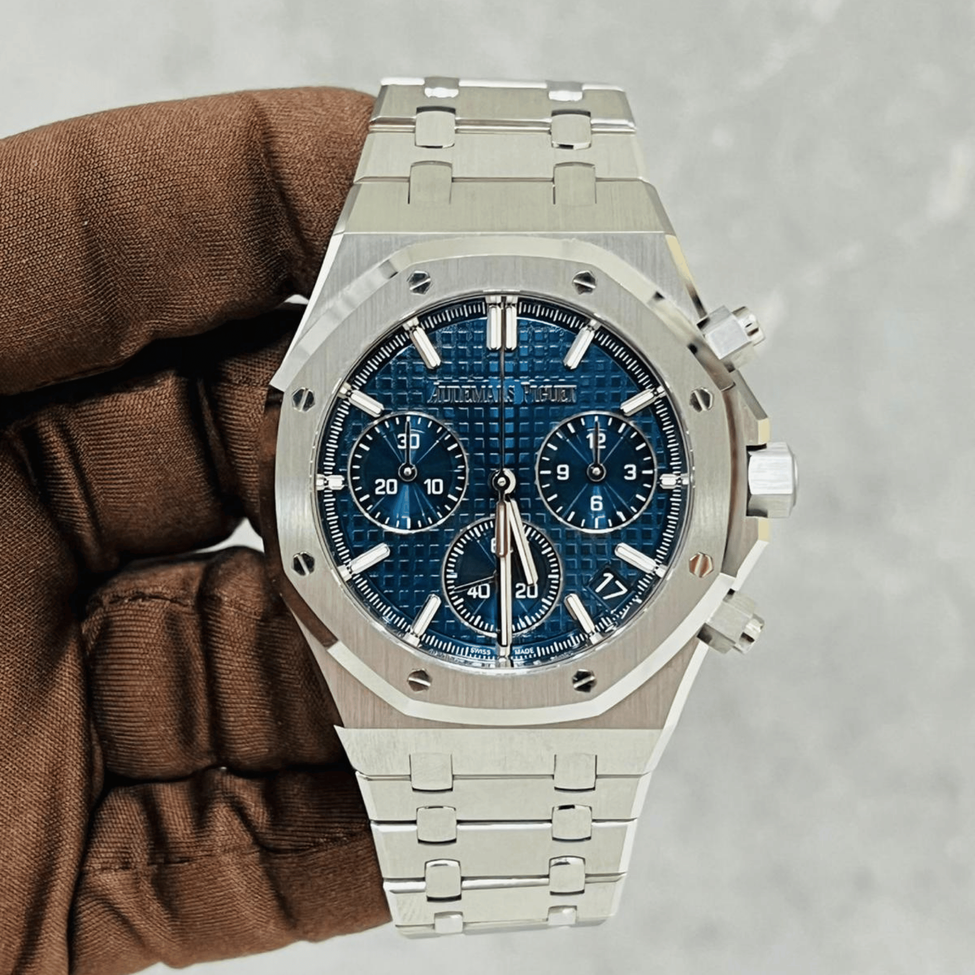 Royal Oak Selfwinding Chronograph "50th Anniversary" Steel Blue Dial 41mm Product Image 1