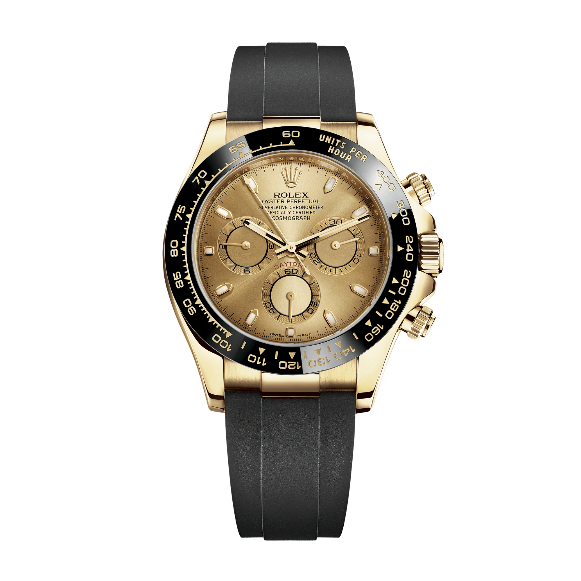 Daytona Yellow Gold Oysterflex Champagne Dial 40mm Product Image