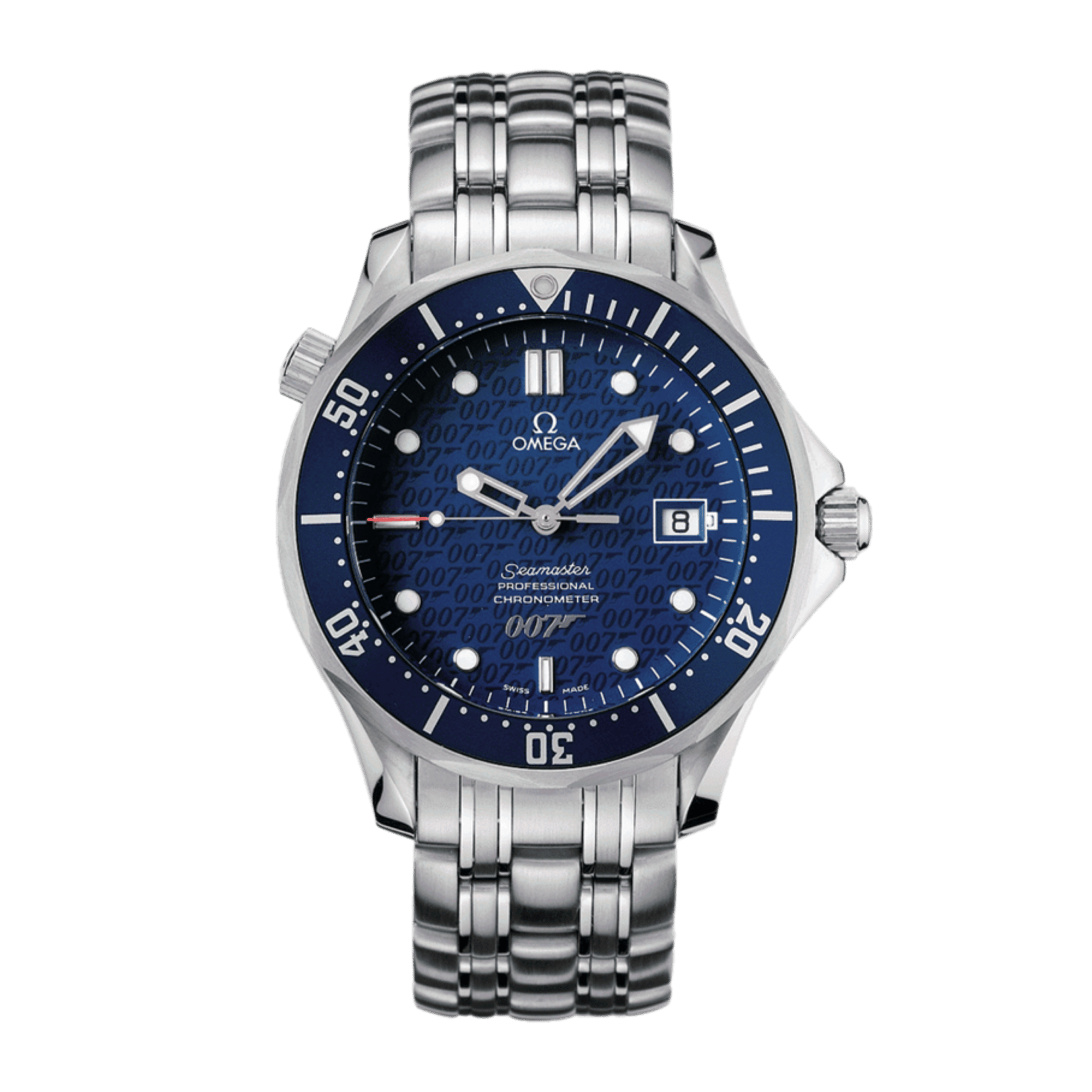 Seamaster Diver 300M "James Bond 40th Anniversary" Steel Blue Dial 41mm Product Image