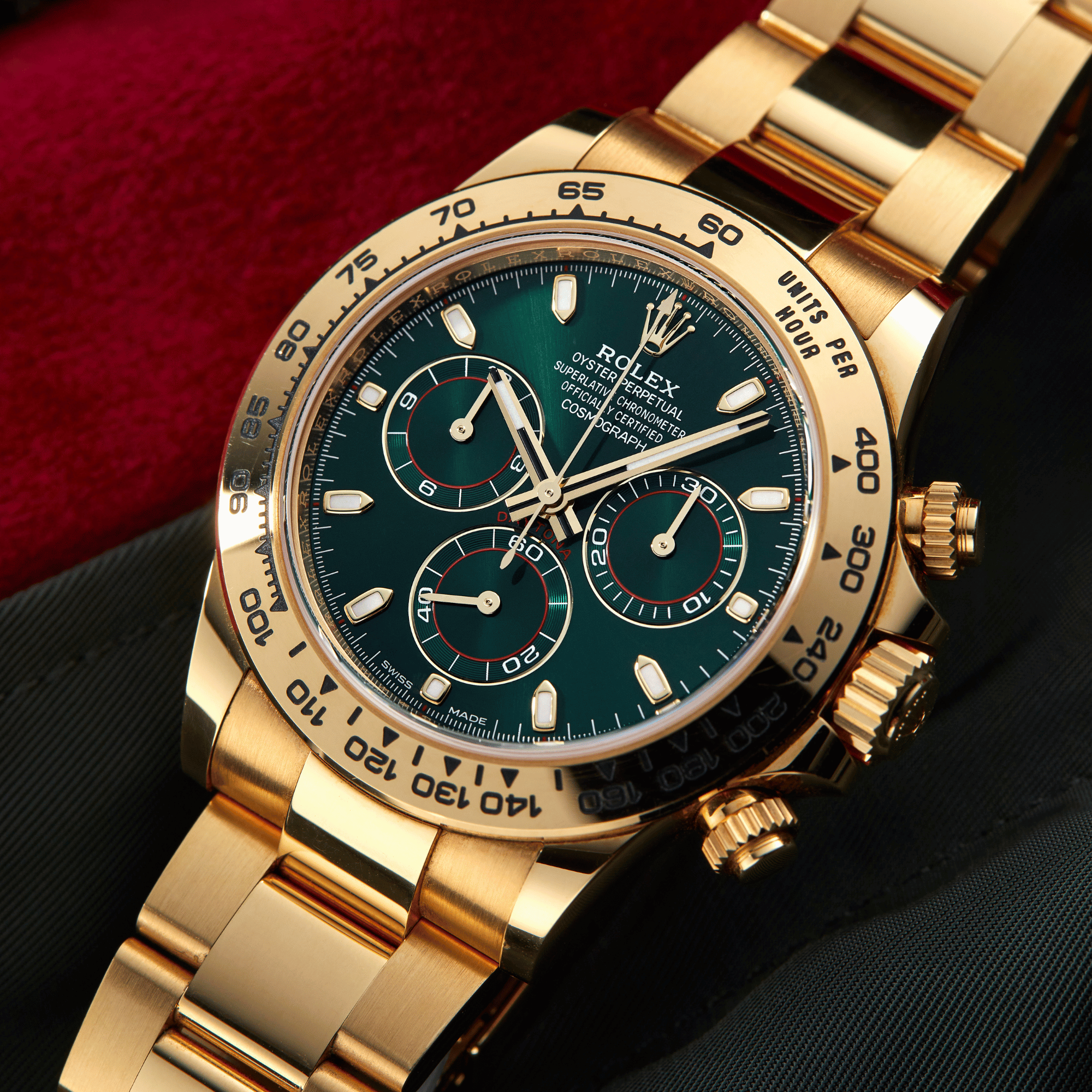 Daytona Yellow Gold Green Dial "John Mayer" 40mm Product Image 2