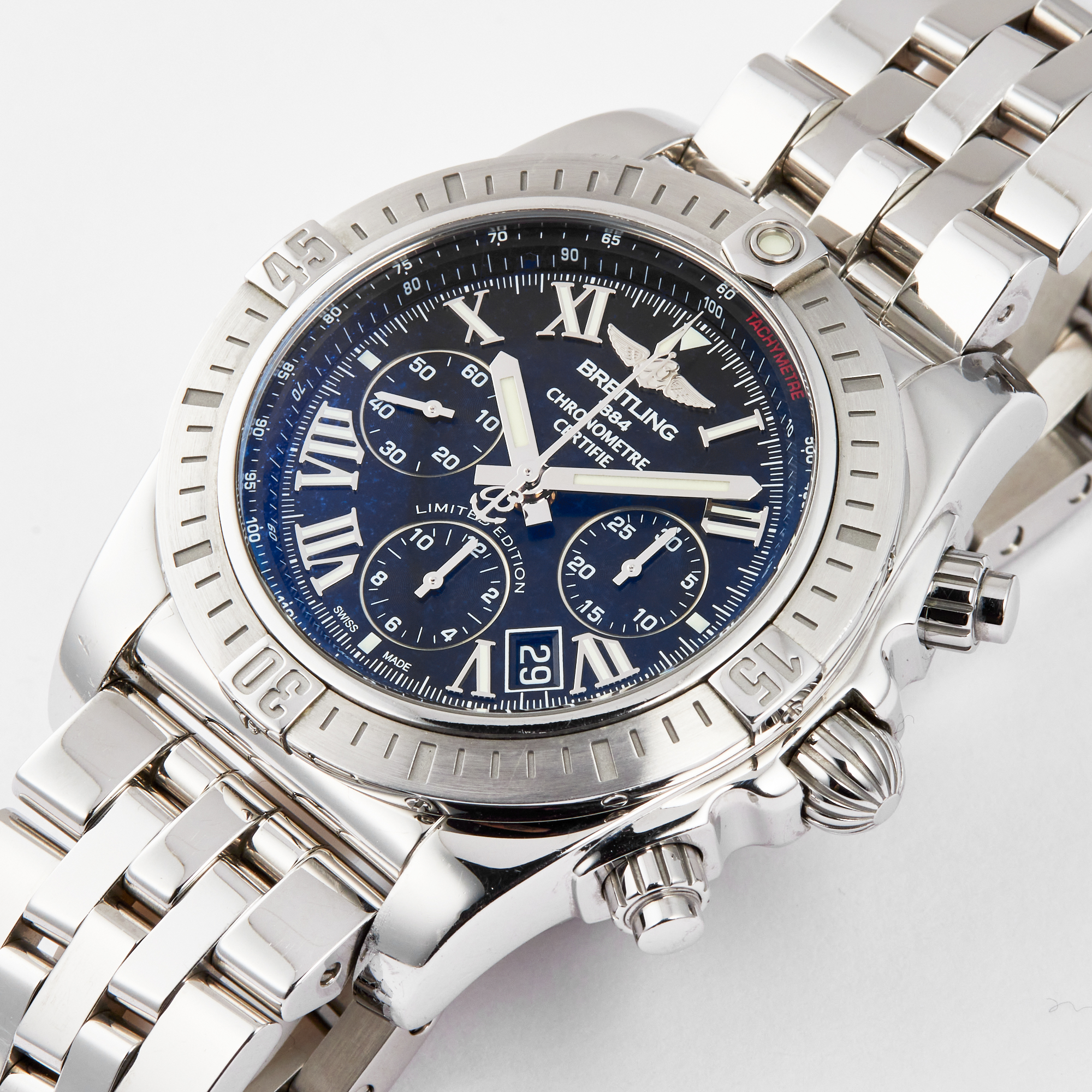 Chronomat Steel Black Dial 44mm Product Image 1