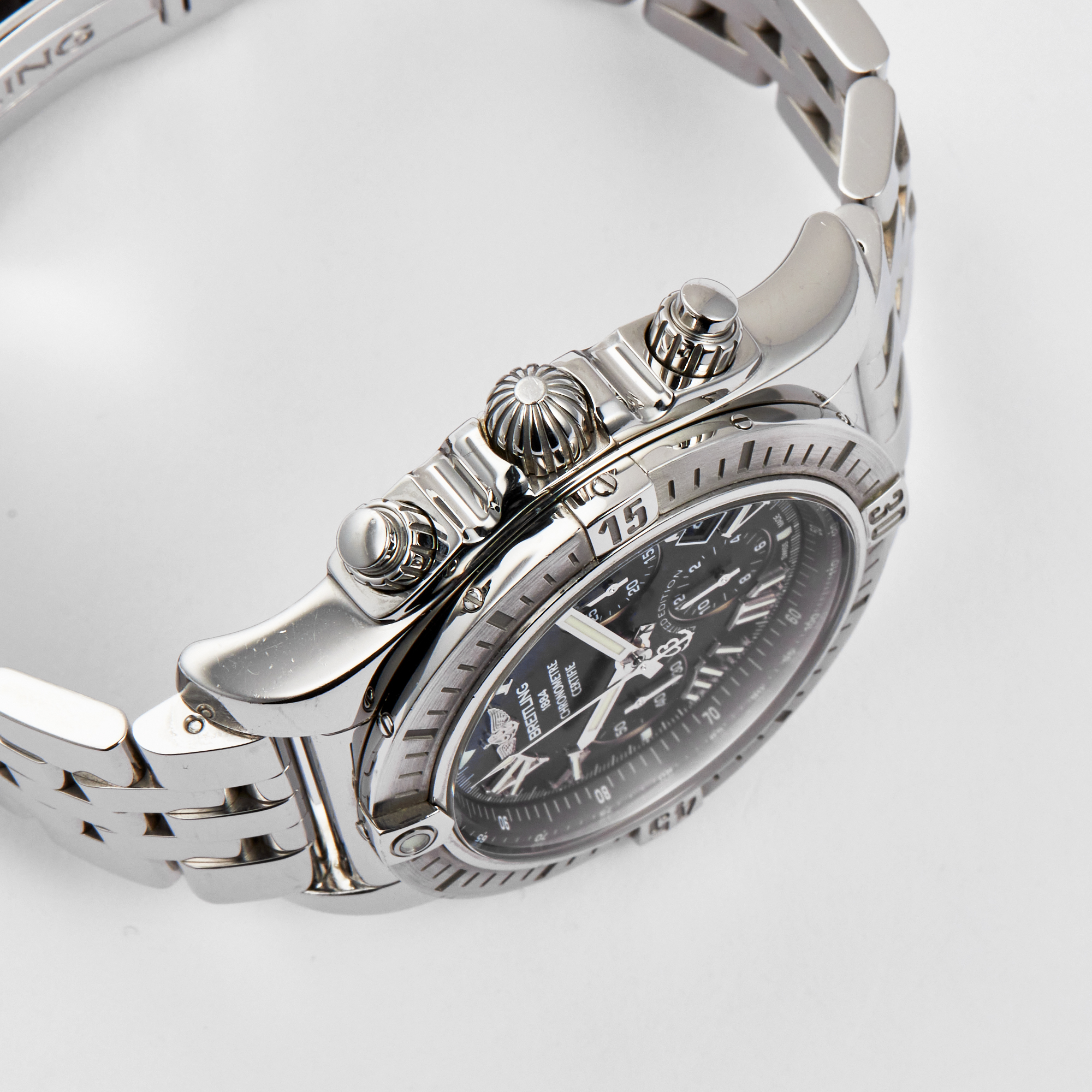 Chronomat Steel Black Dial 44mm Product Image 3