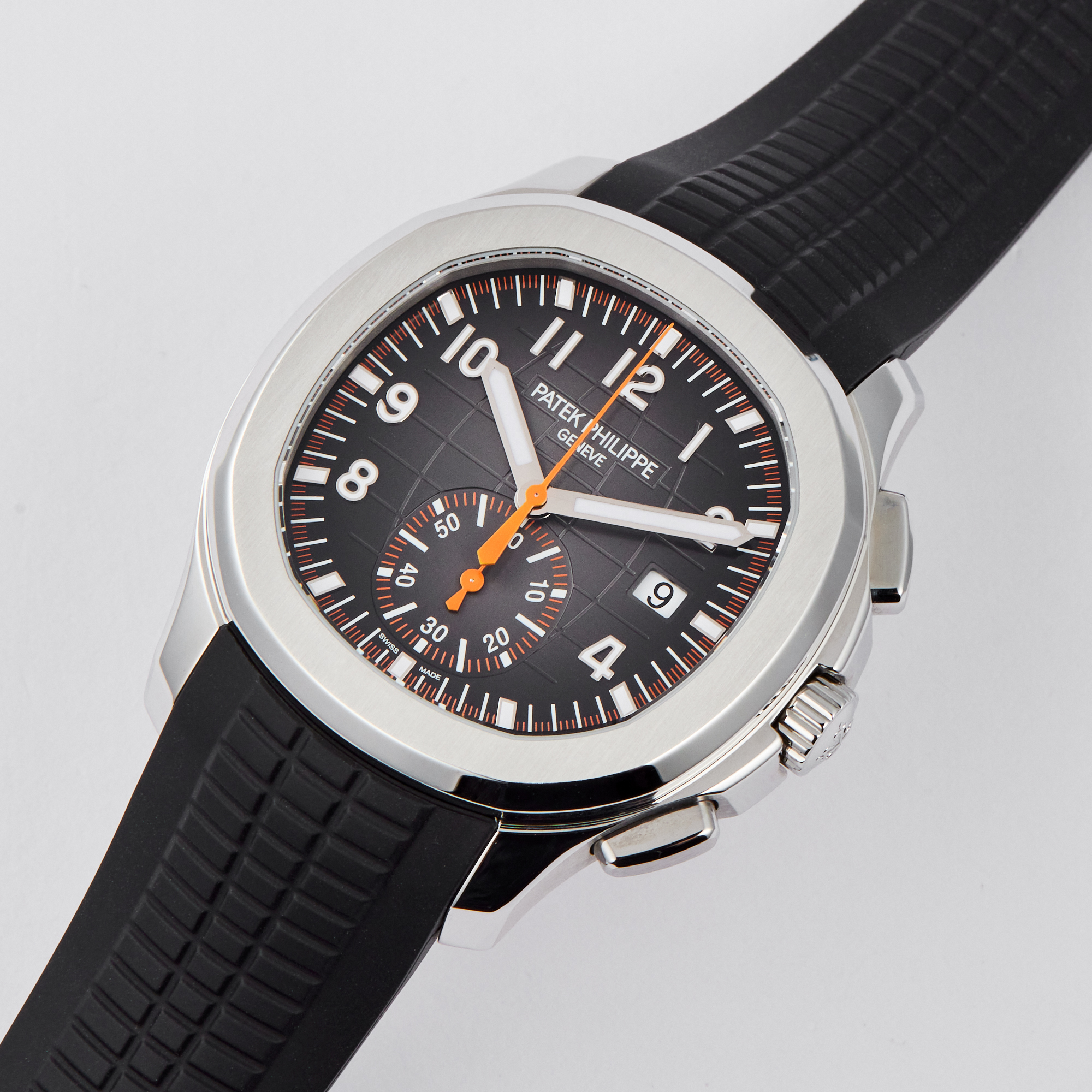 Aquanaut Chronograph Steel Black Dial 42mm Product Image 1