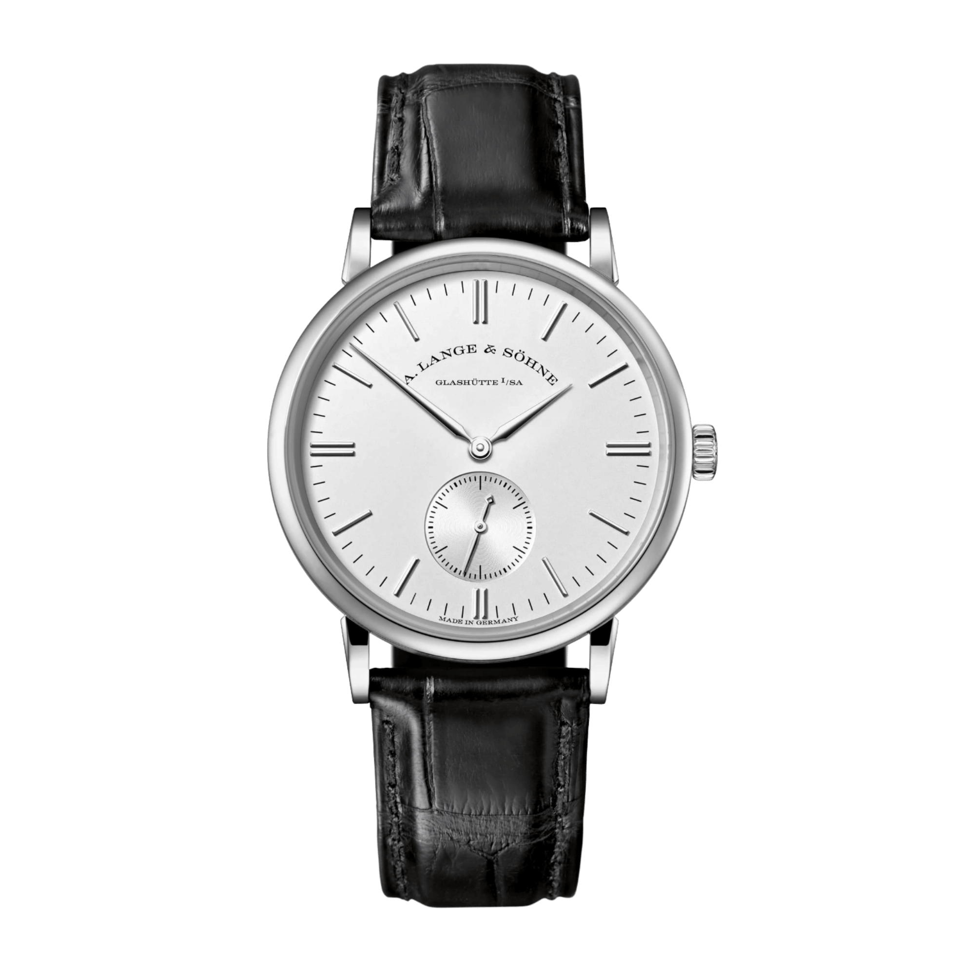 Saxonia White Gold Silver Dial 35mm Product Image